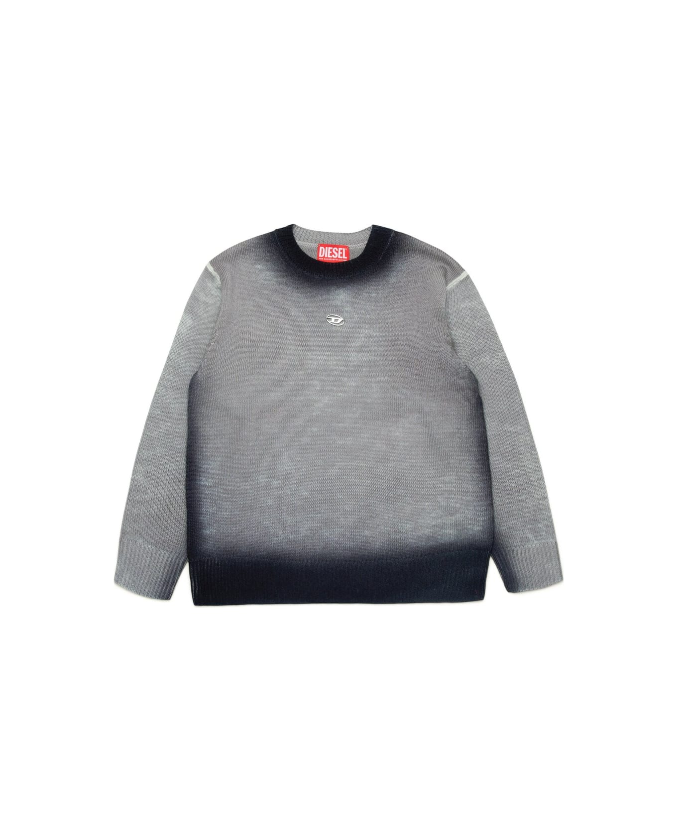 Diesel Oval-d Logo Plaque Knitted Jumper - K900