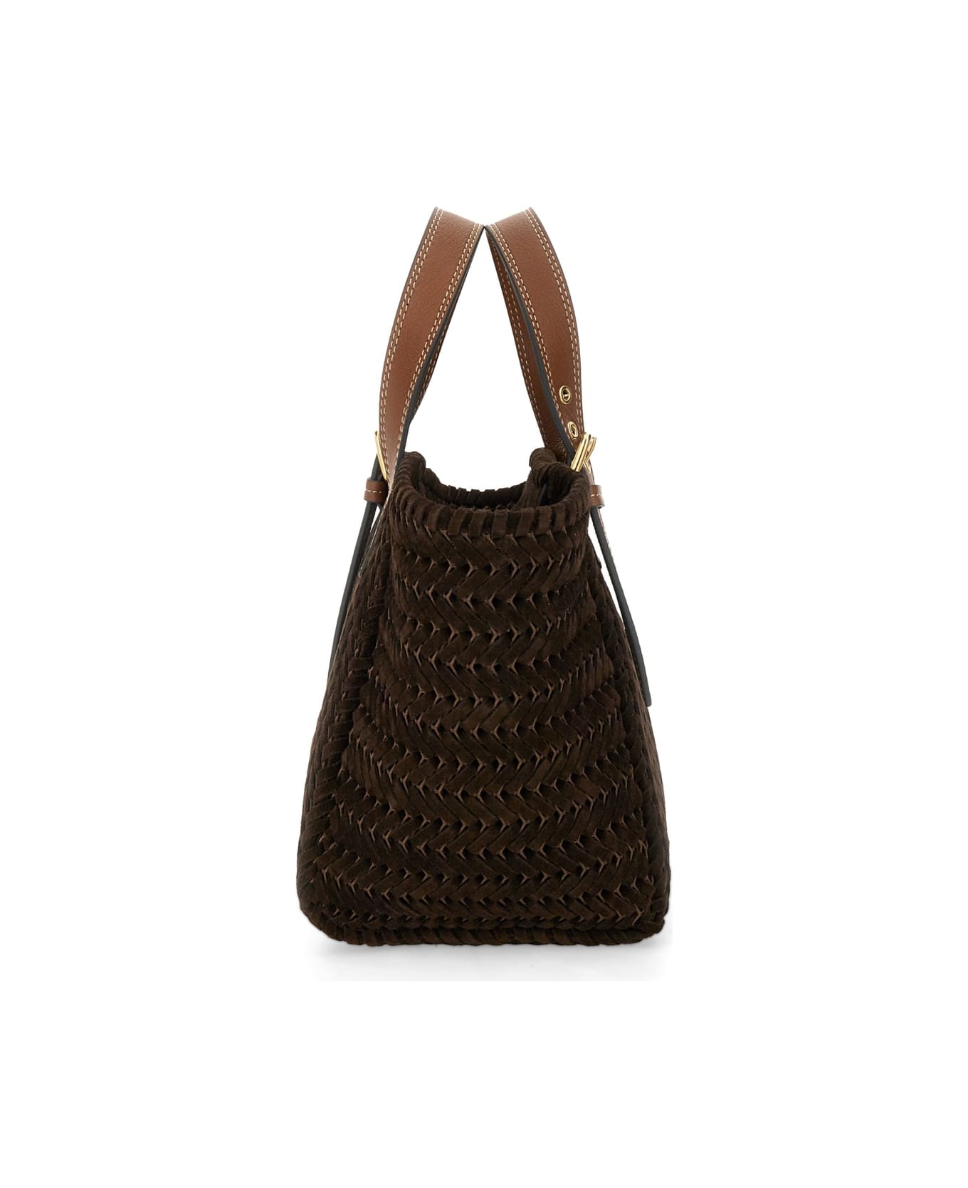 Anya Hindmarch Neeson" Tote Bag Small - BROWN