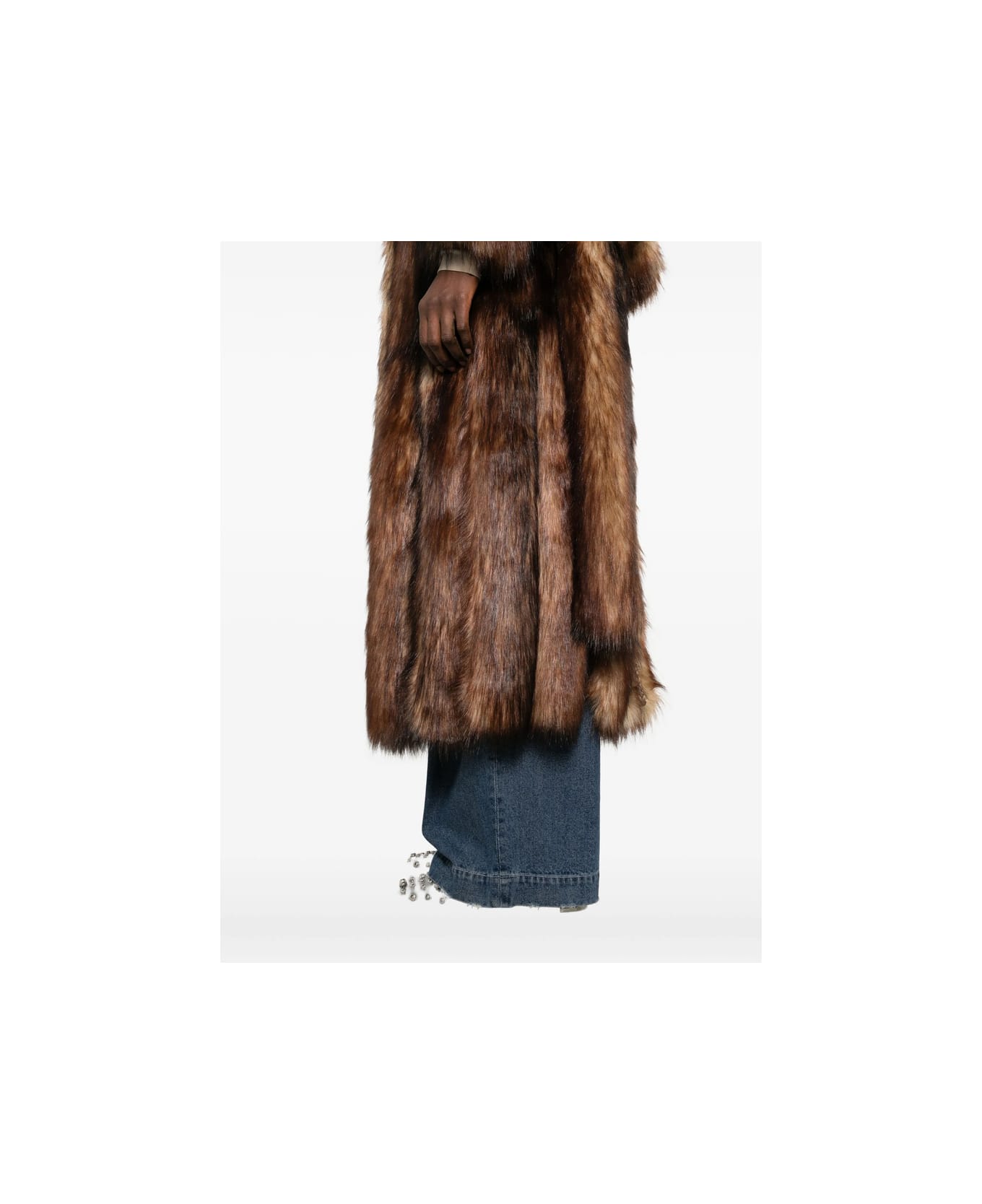 Simone Rocha Coat - BROWN
