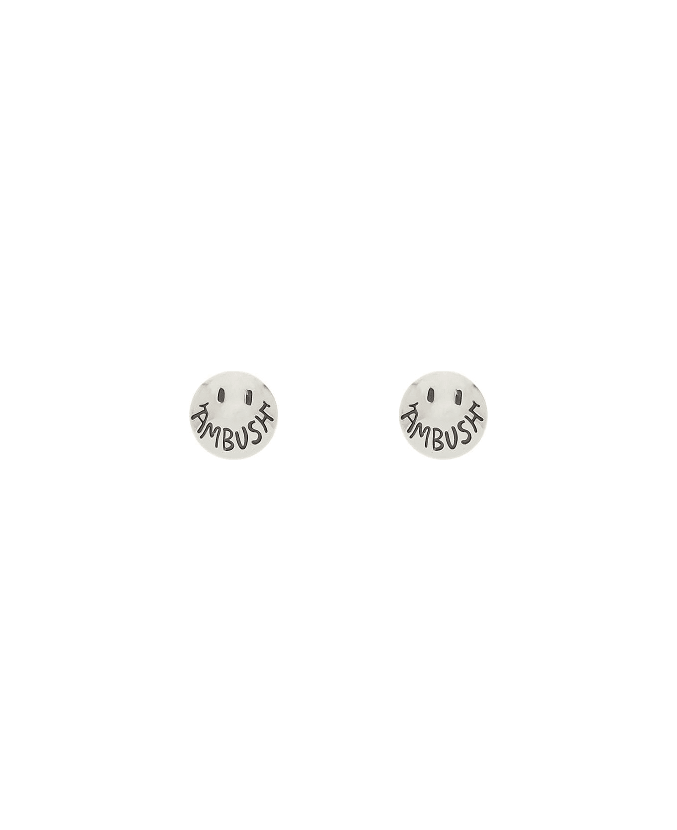 AMBUSH 'smiley' Earrings - SILVER (Silver)