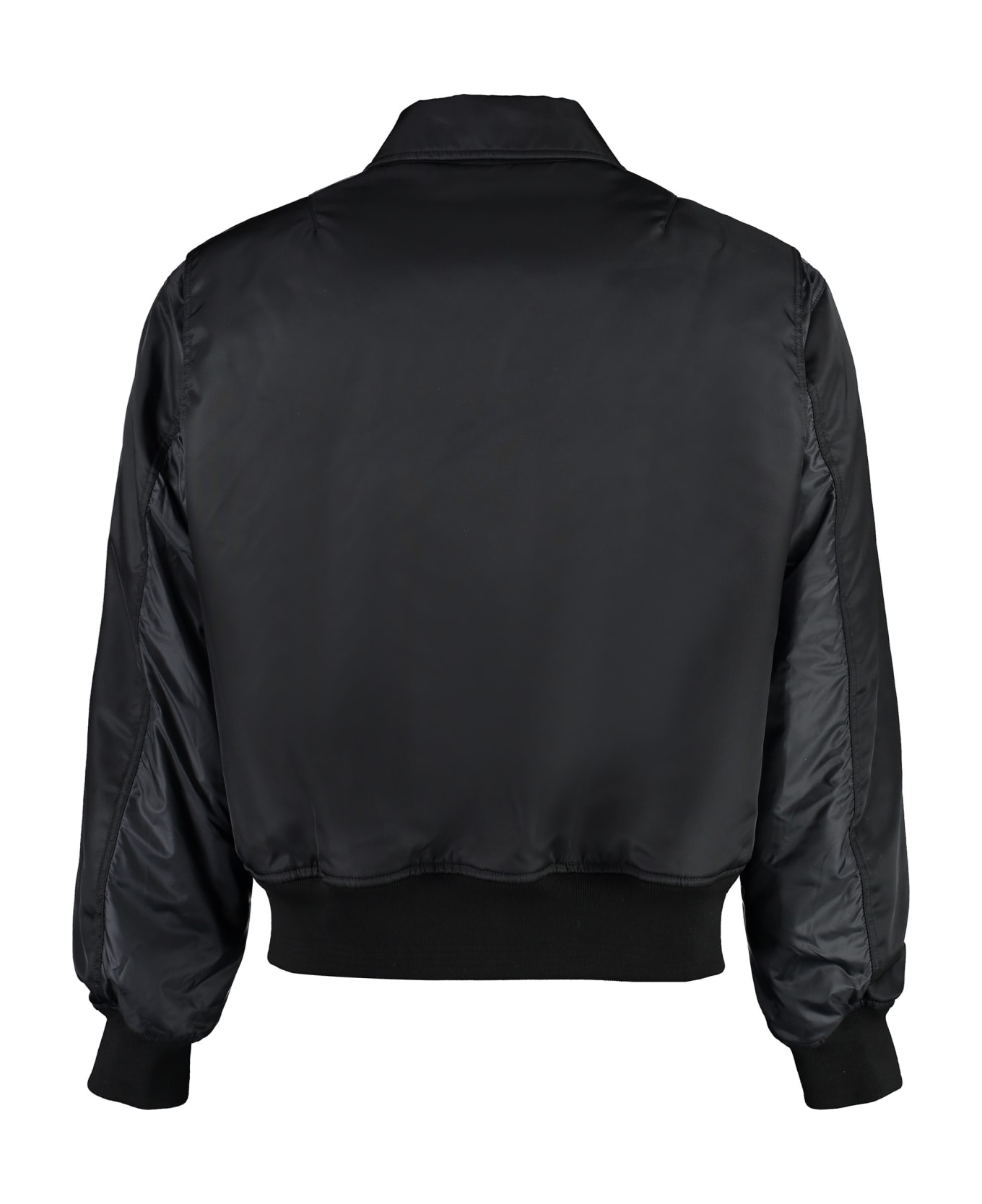 Valentino studded Nylon Bomber Jacket - black