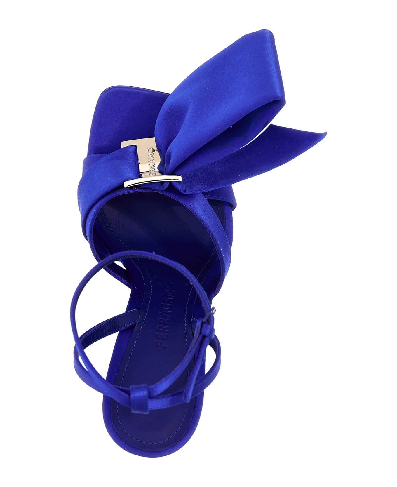 Ferragamo 'helena' Sandals - Blue サンダル