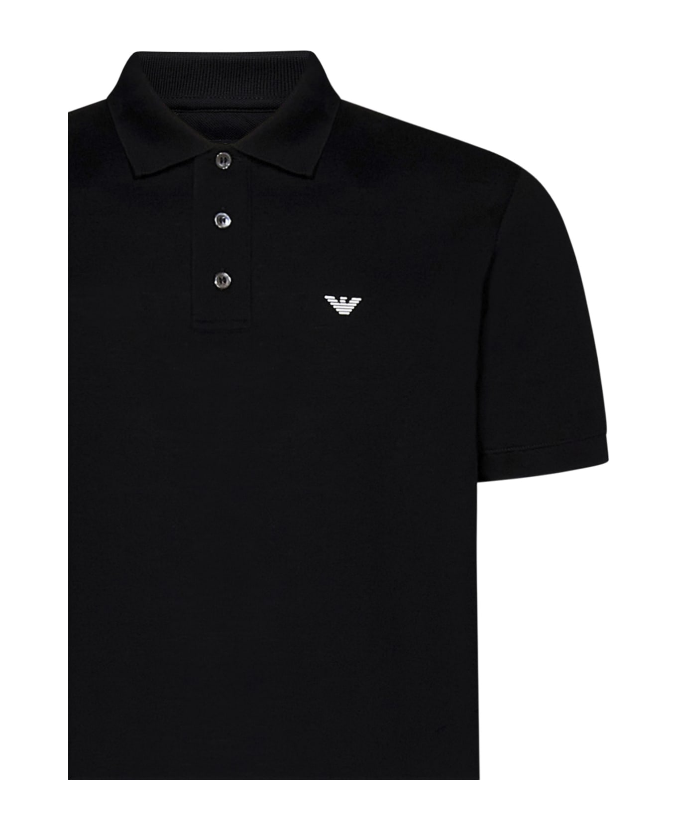Emporio Armani Polo Shirt - BLACK
