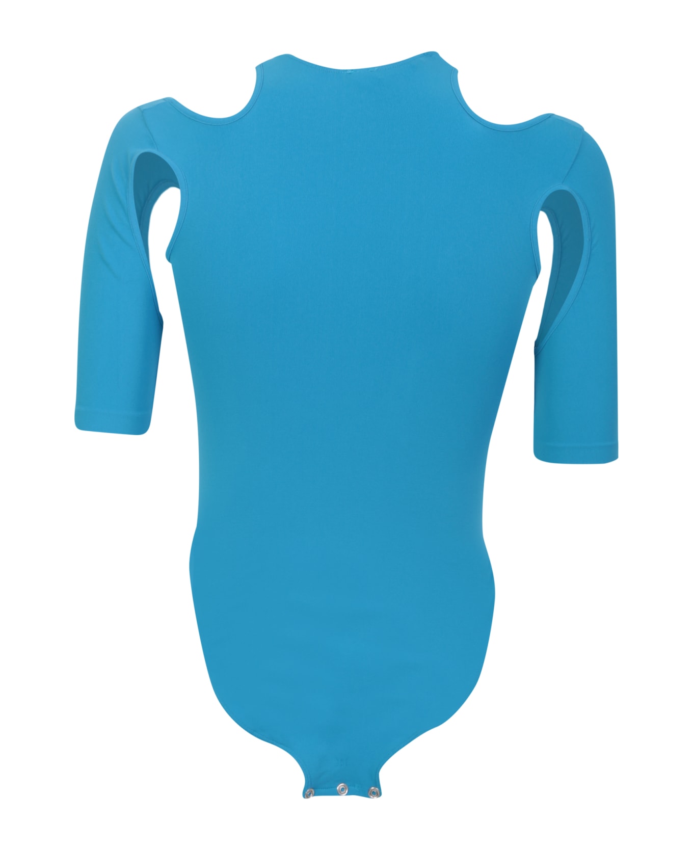 ANDREĀDAMO Jersey Sky Blue Bodysuit - Blue ボディスーツ