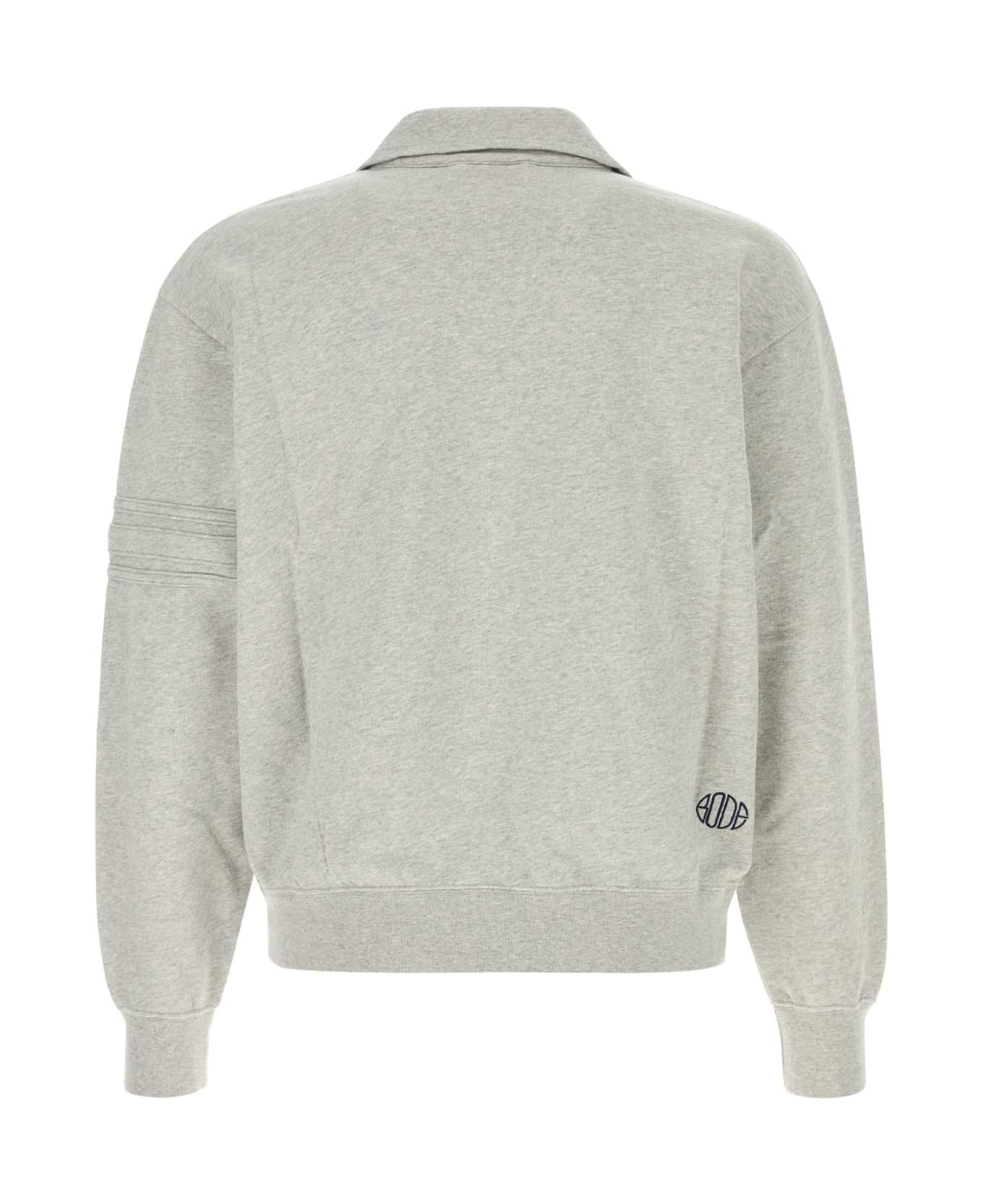Bode Grey Cotton Polo Shirt - GREY ポロシャツ