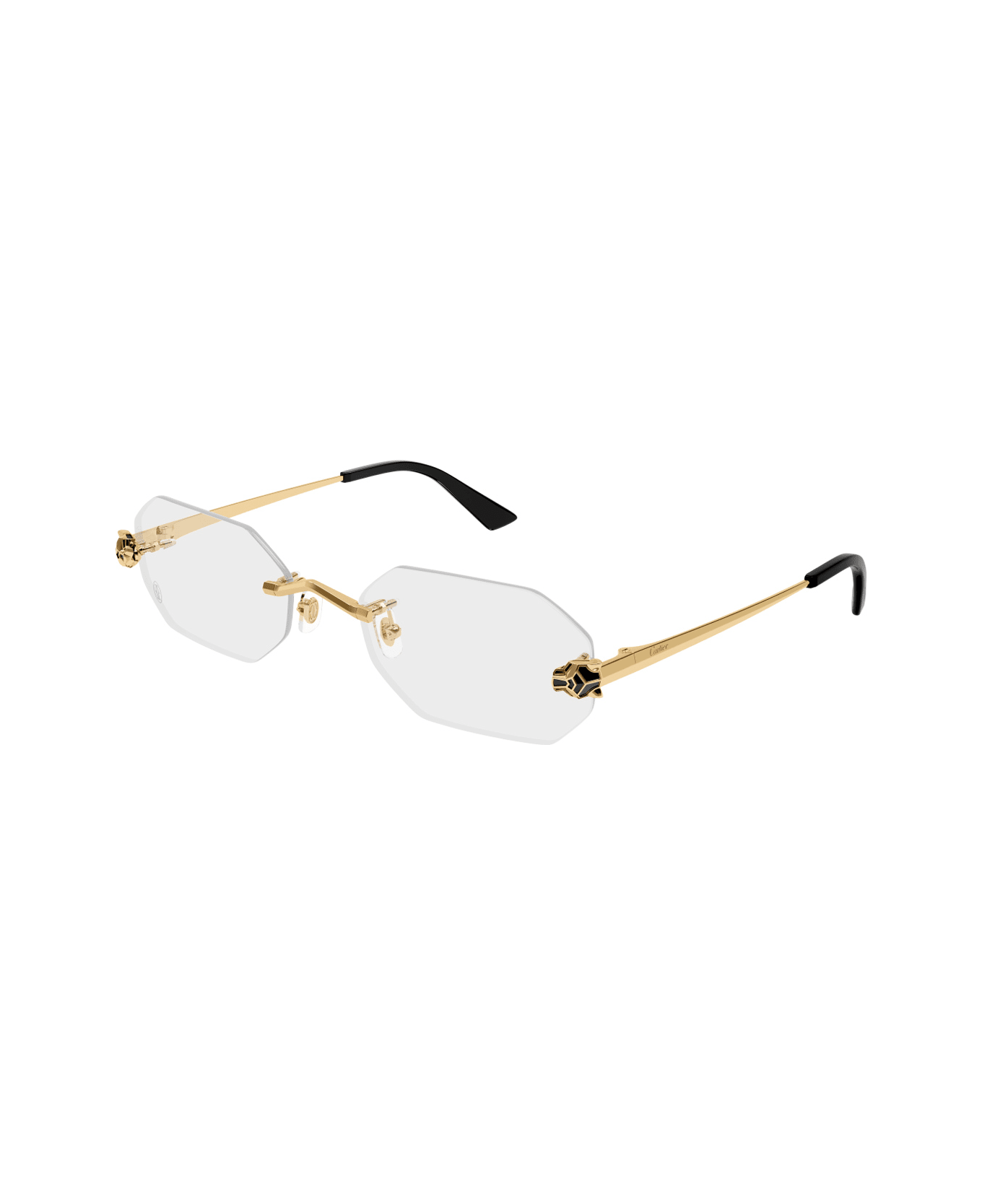 Cartier Eyewear Cartier Ct0599o Panthère De Cartier 001 Gold Glasses - Oro