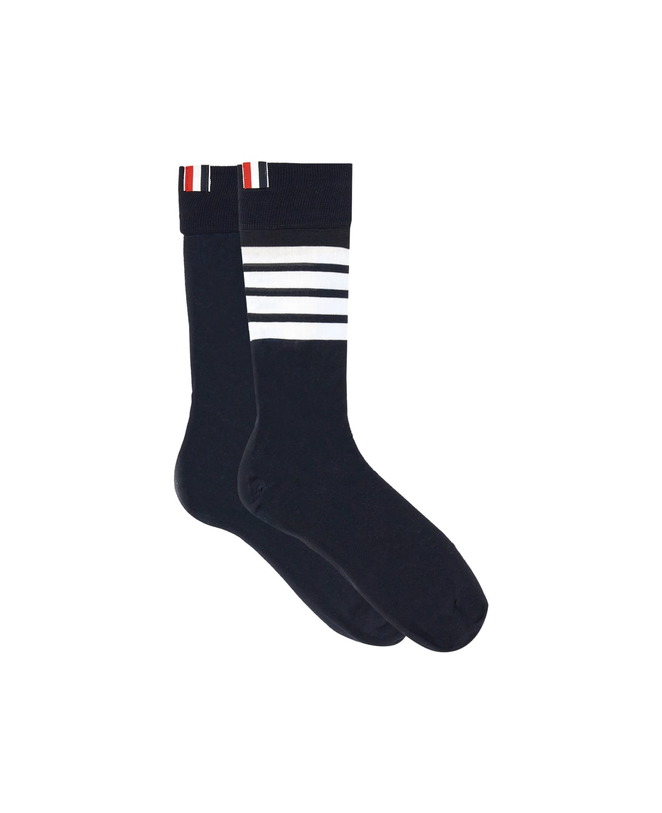 Thom Browne 4bar Socks. - Blue