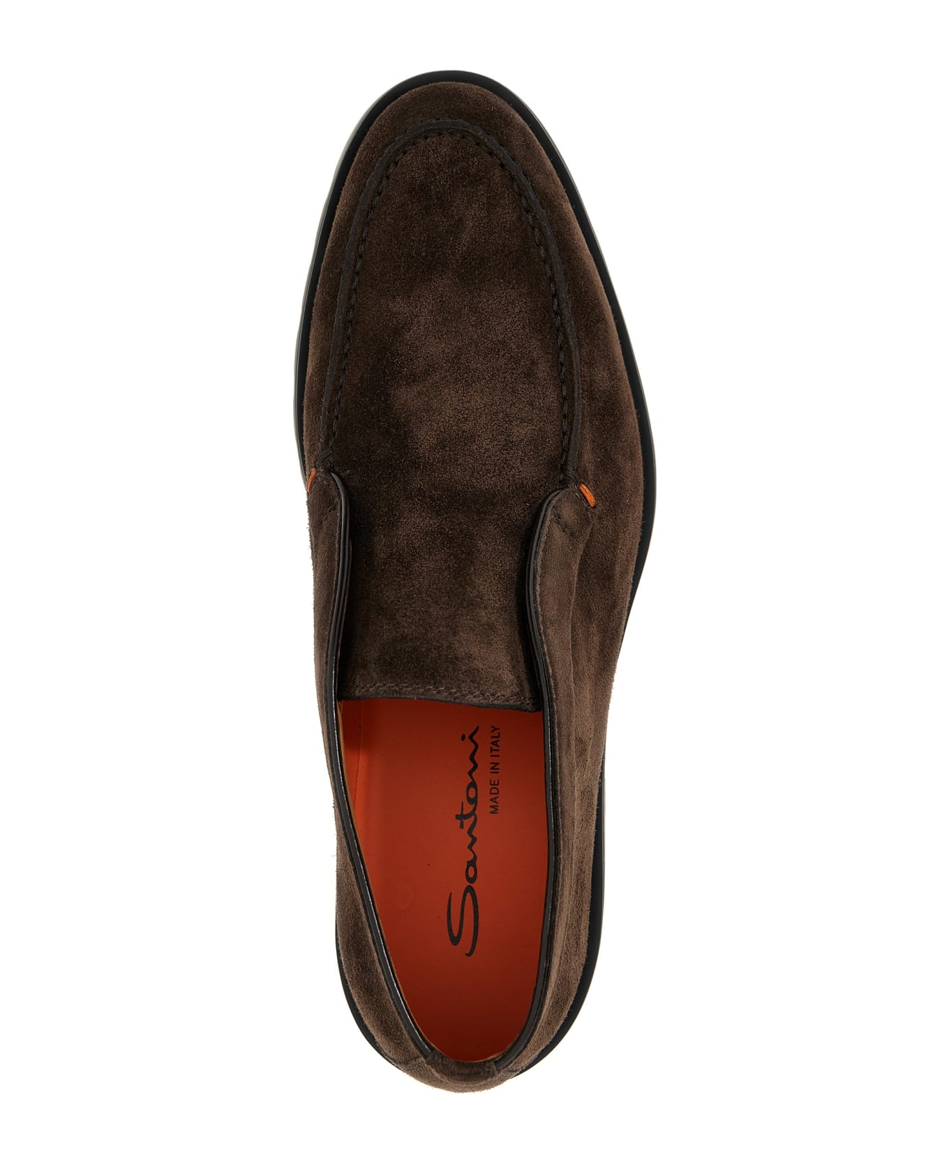 Santoni Suede Boots - Brown