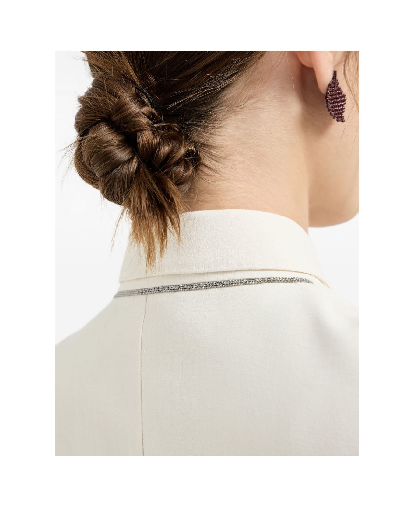 Brunello Cucinelli Double-breasted Jacket - Cream