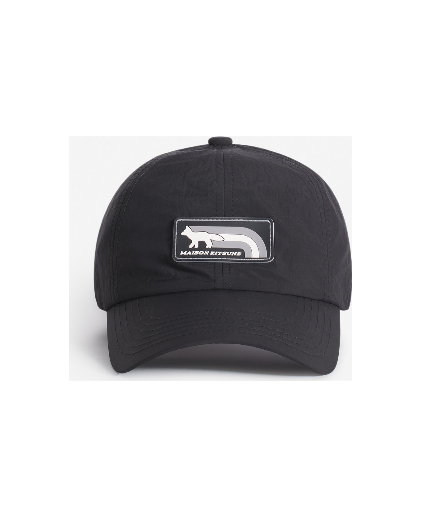 Maison Kitsuné Flash Fox Cap - Black
