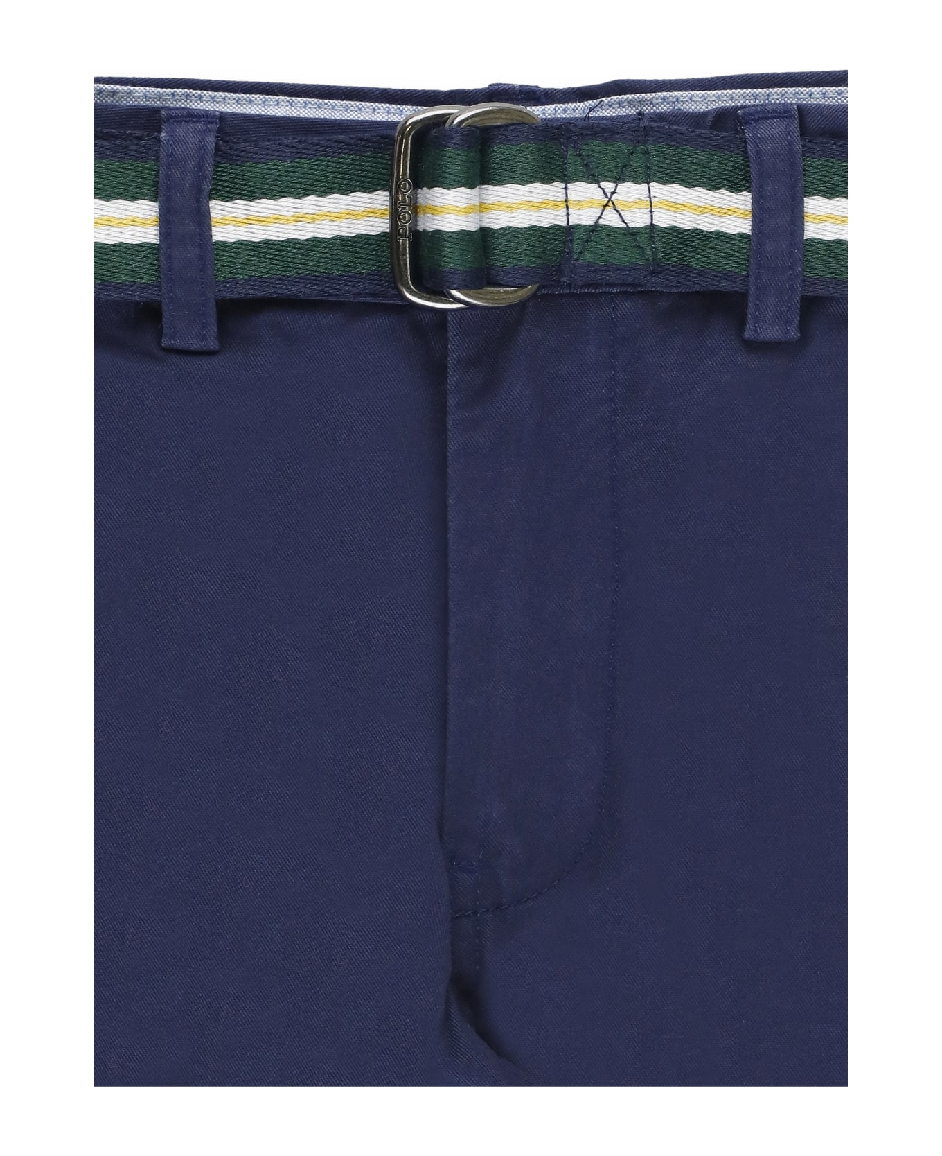 Ralph Lauren Cotton Trousers - Blue