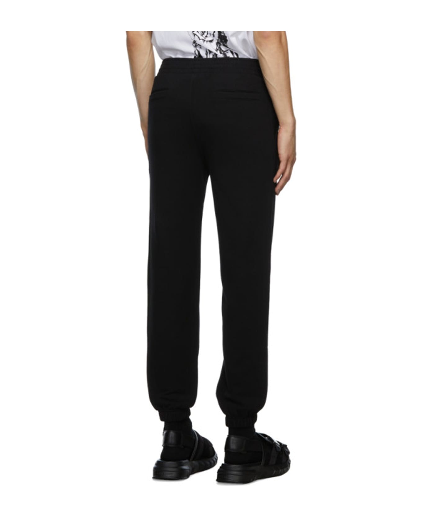 Givenchy Cotton Printed Pants - Black スウェットパンツ