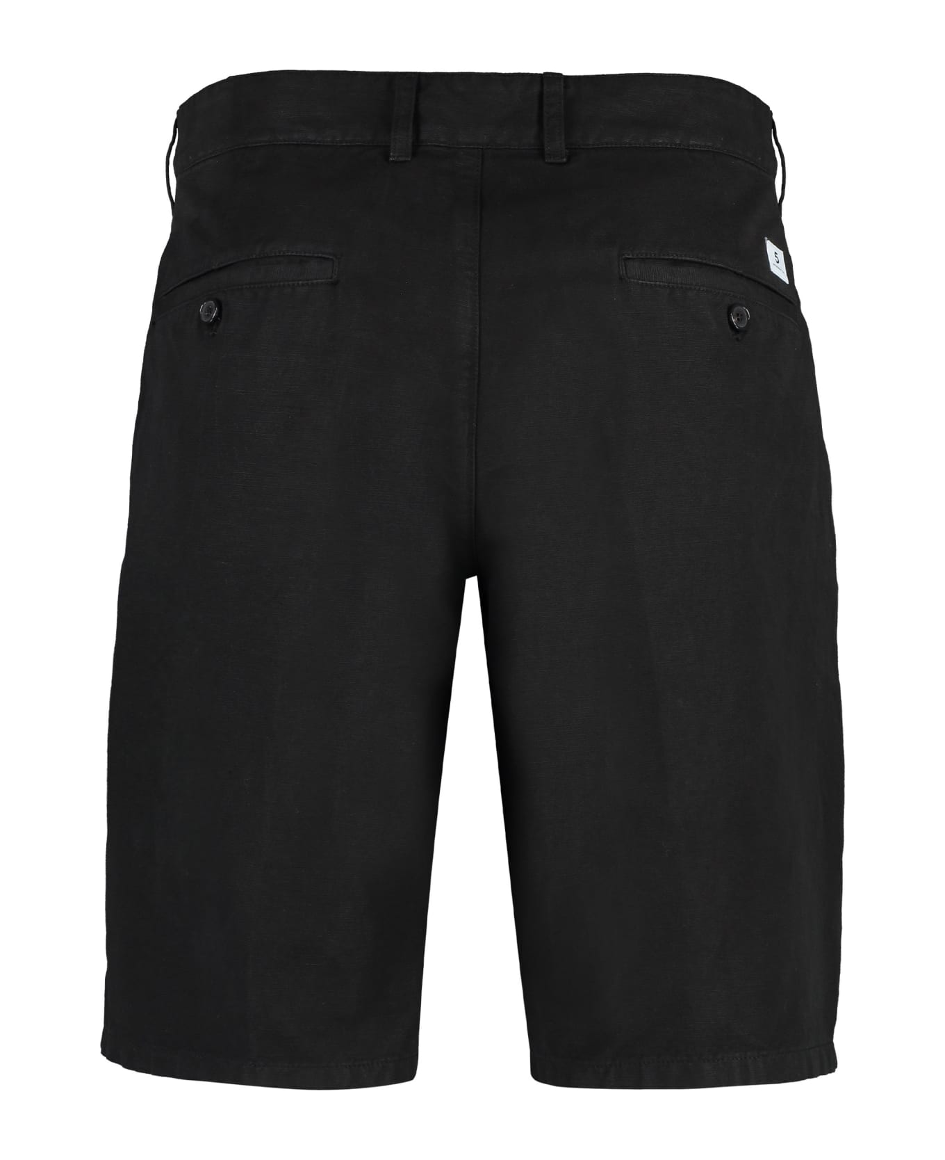 Department Five Lond Cotton Blend Bermuda Shorts - black