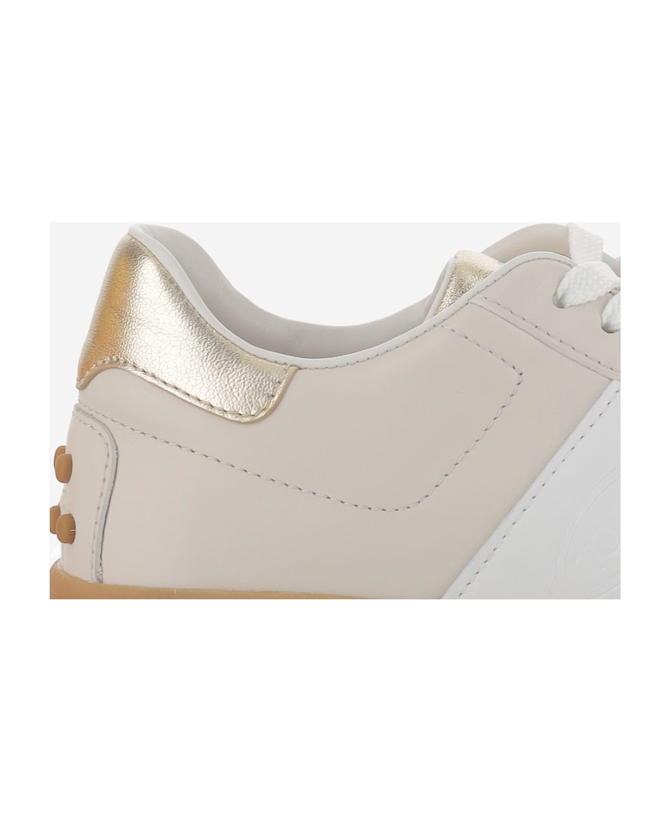Tod
s White And Beige Sneakers - Rope