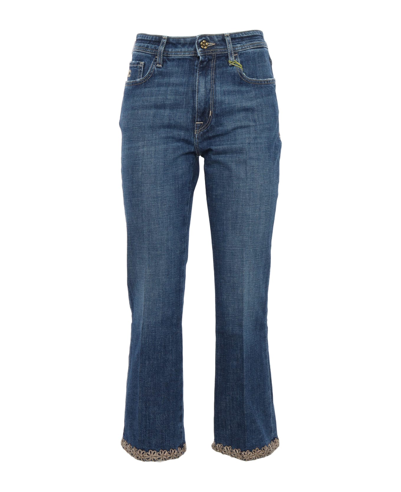 Jacob Cohen Cropped Jeans - BLUE