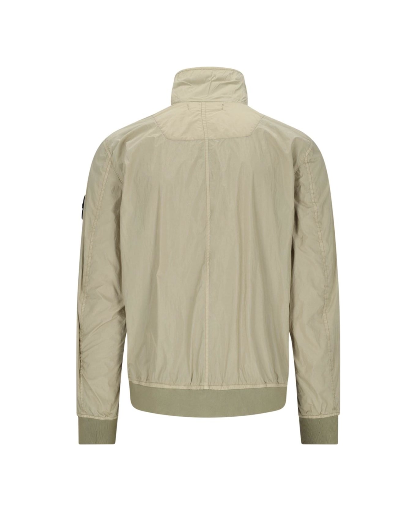 Stone Island Technical Fabric Jacket - Nero