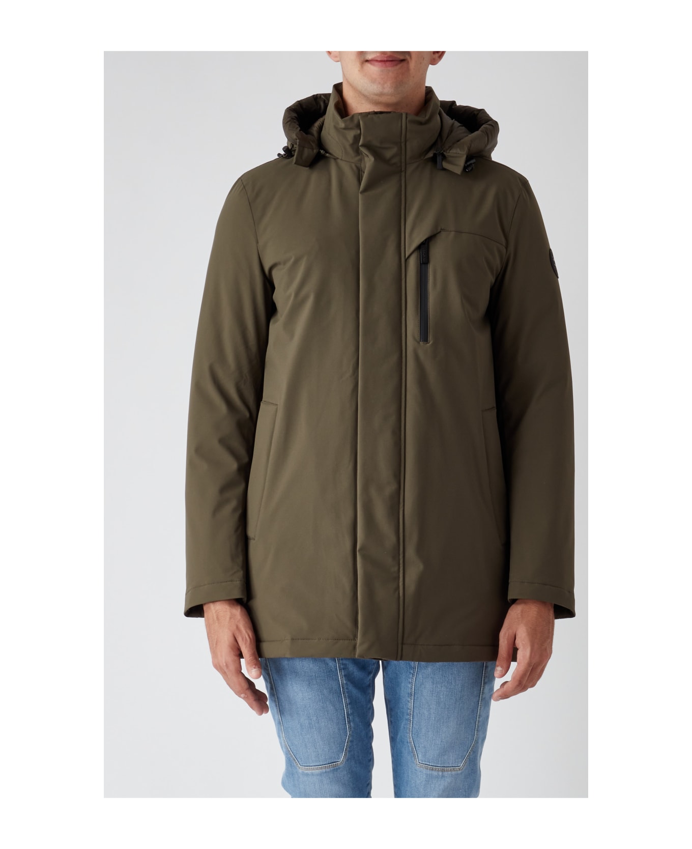 Woolrich Mountain Stretch Parka Jacket | italist