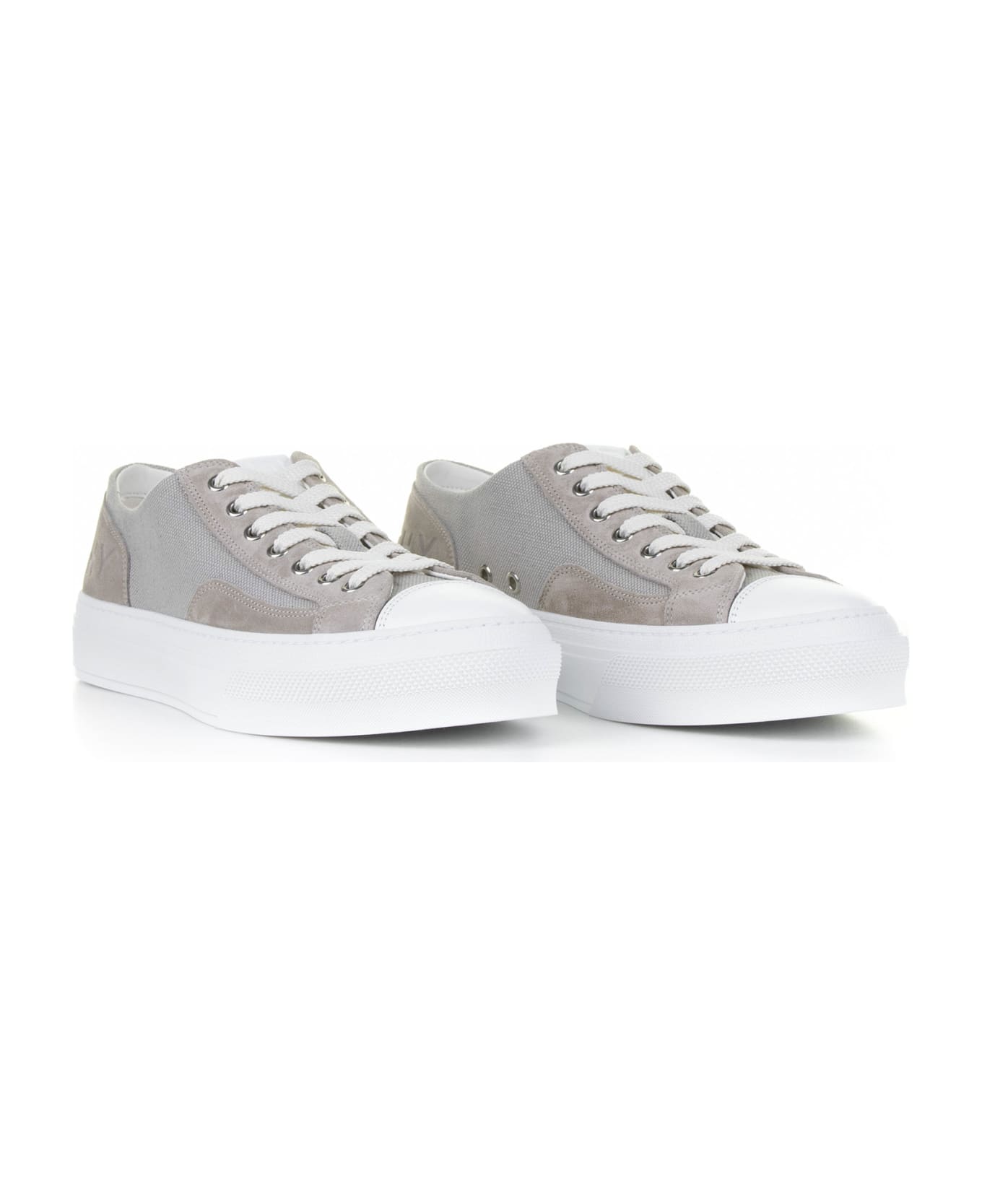 Givenchy City Low Sneakers - MEDIUM GREY