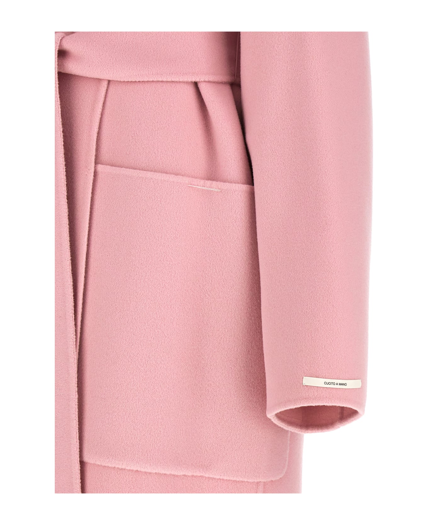 SportMax 'polka' Coat - Pink