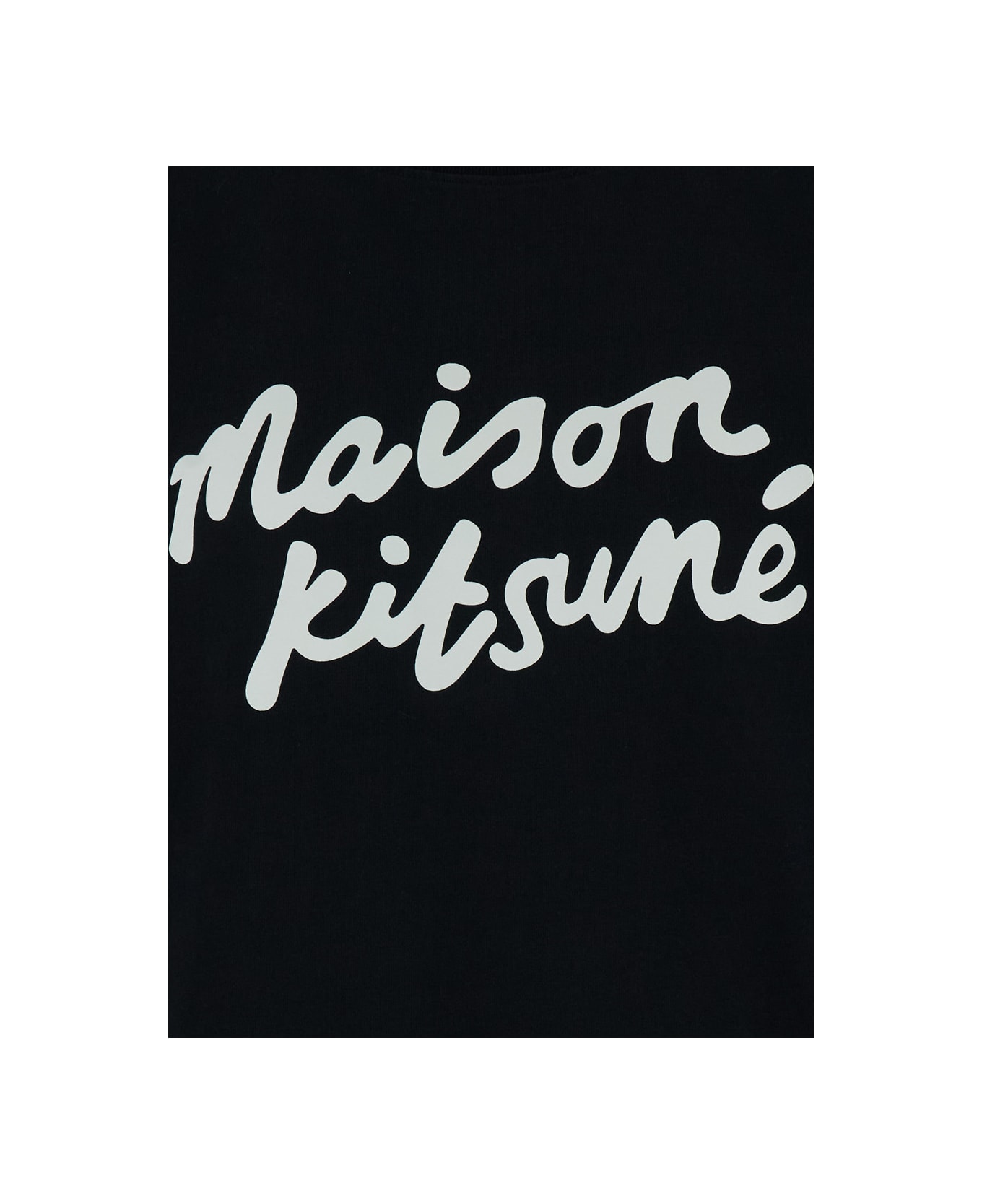 Maison Kitsuné Maison Kitsune Handwriting Comfort Tee-shirt - Black シャツ