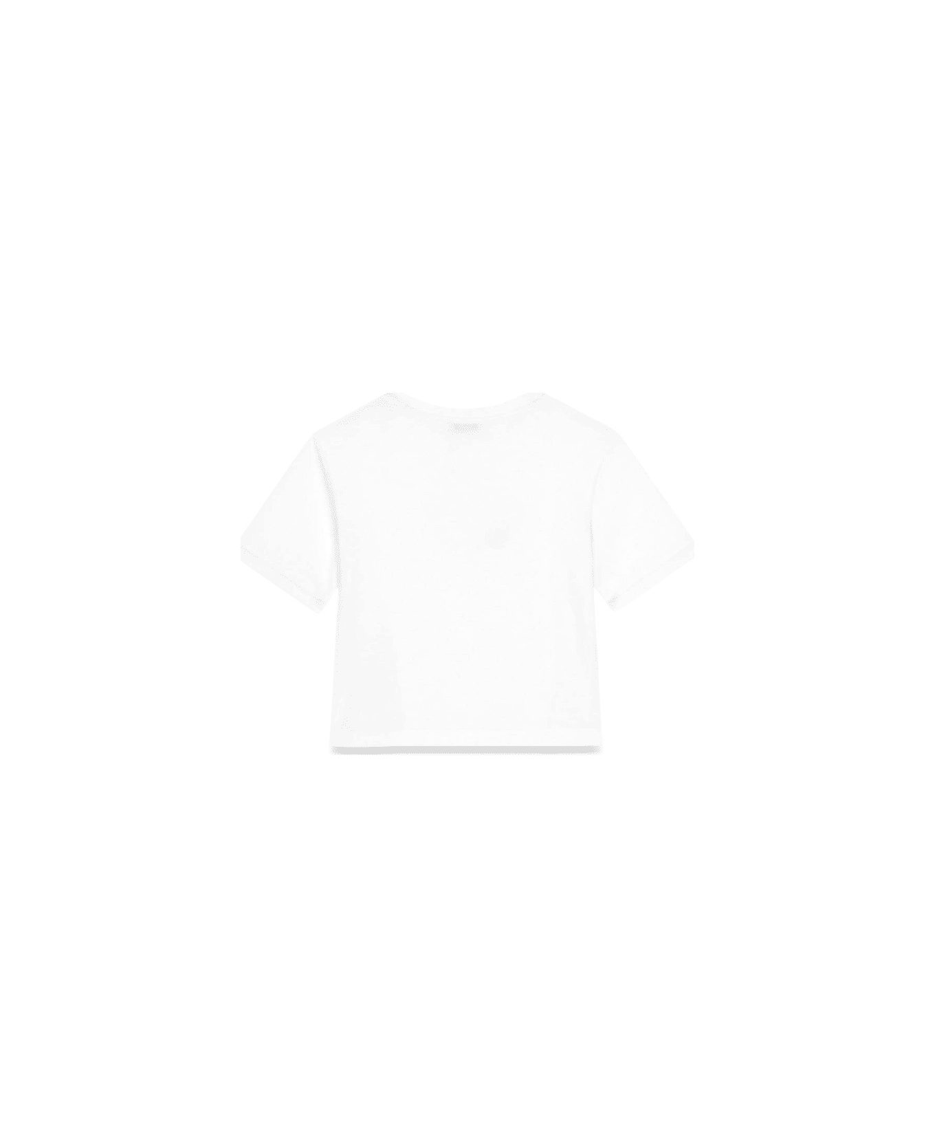 Dolce & Gabbana Short Sleeve T-shirt - WHITE