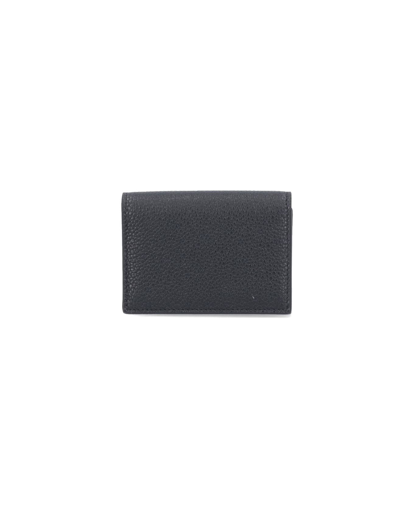 Ferragamo 'gancini' Card Holder - Black