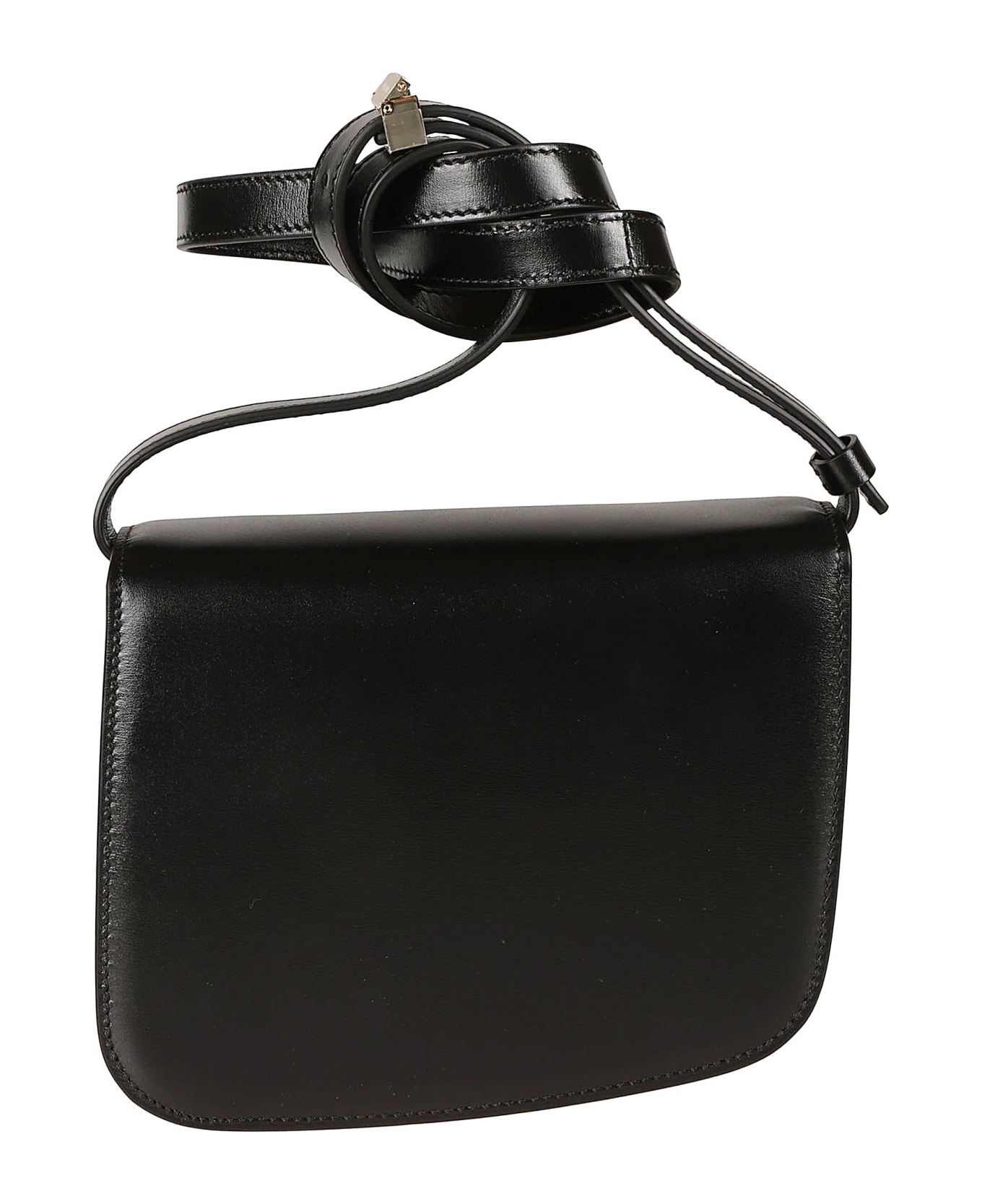 Ferragamo Classic Flap Shoulder Bag - Black トートバッグ