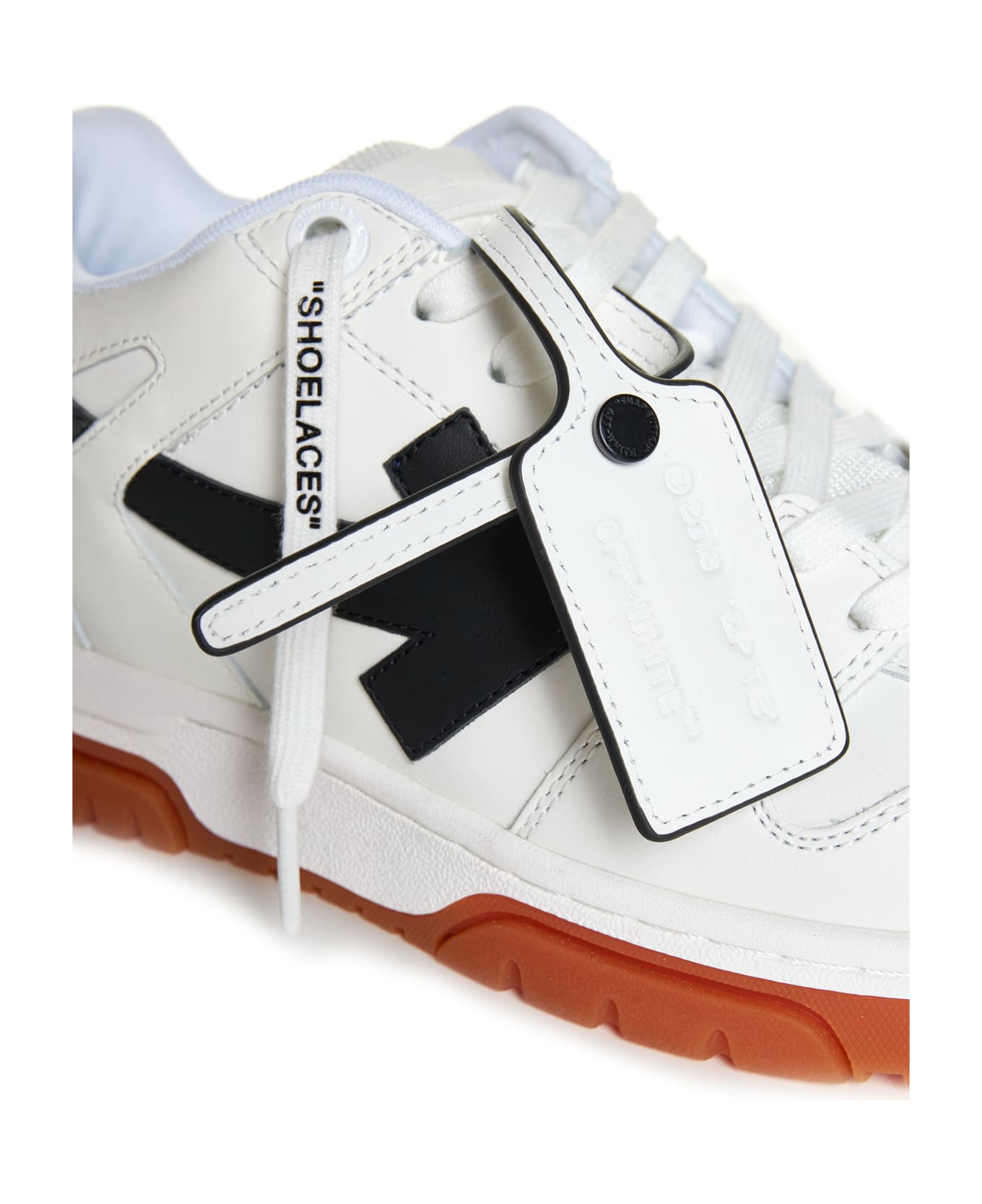 Off-White Out Of Office Leather Low-top Sneakers - White スニーカー