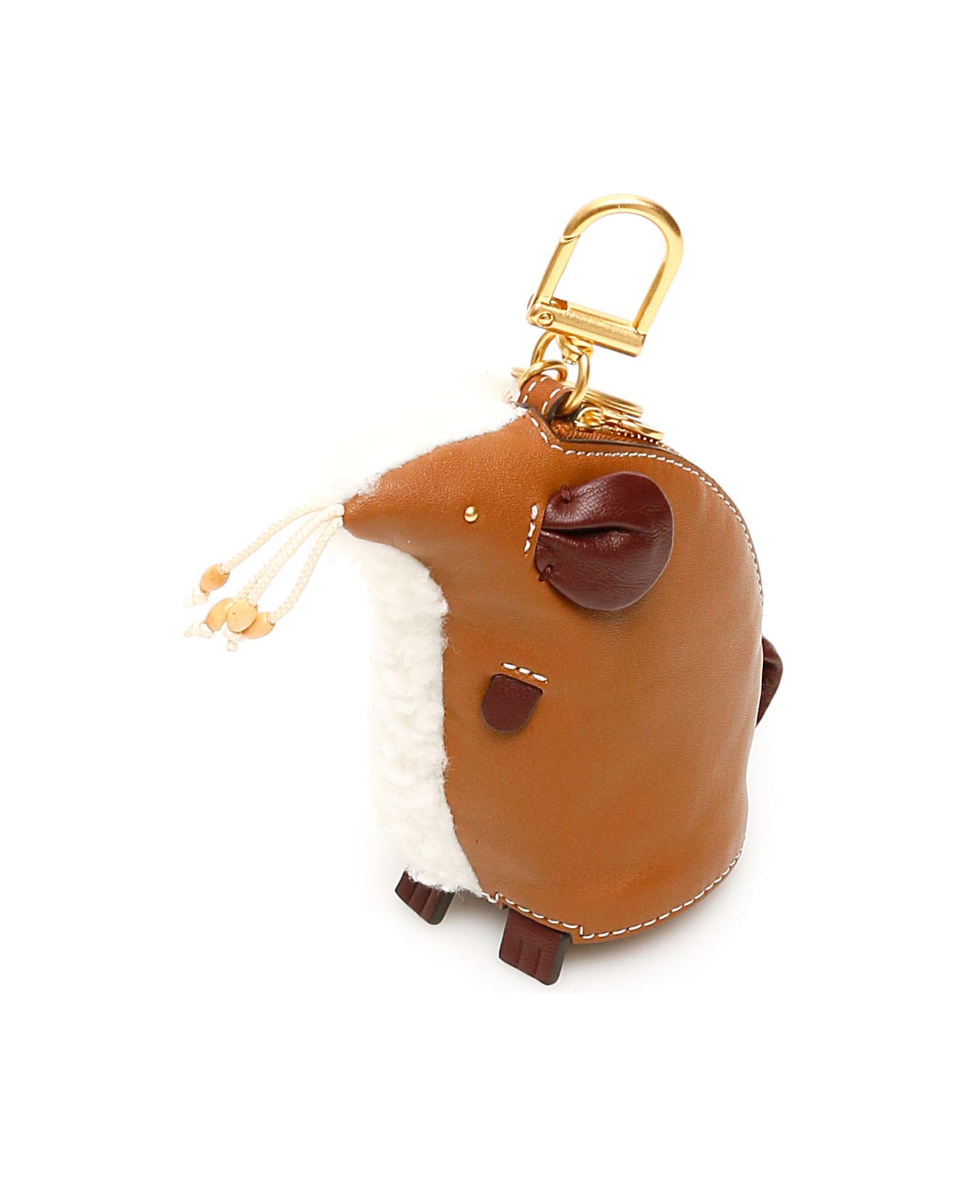 Tory Burch Rita The Rat Key Charm - NATURAL (Brown)