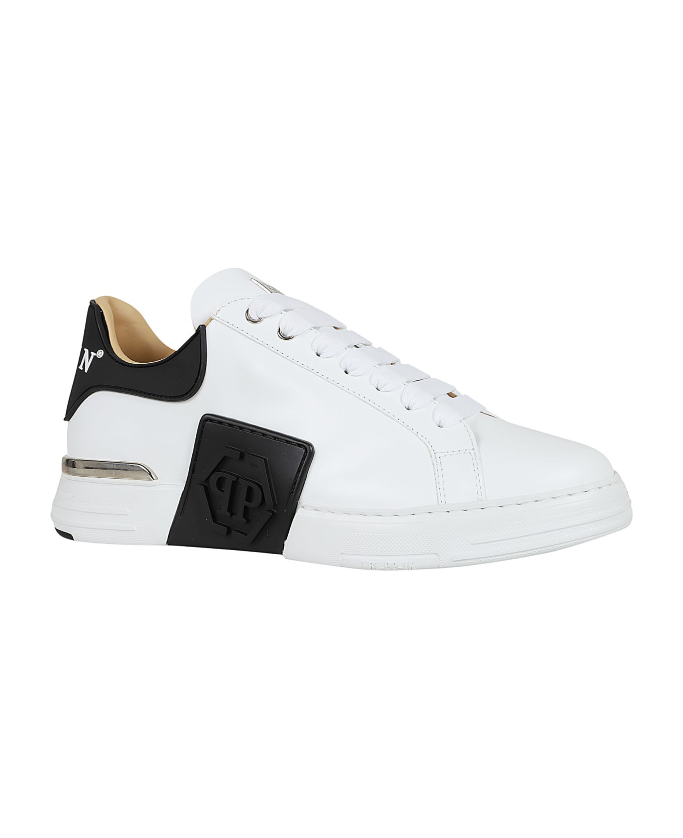 Philipp Plein Lo-top Sneakers Hexagon - White