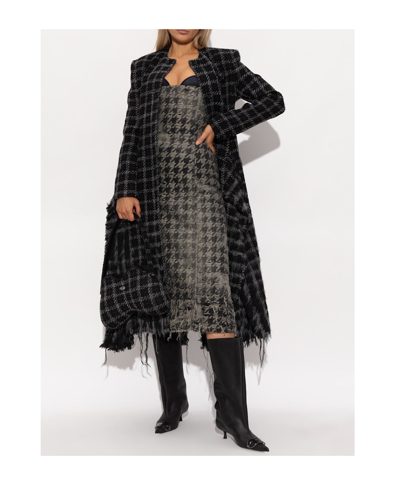 Diesel Heeled Boots 
d-venus
 - Black