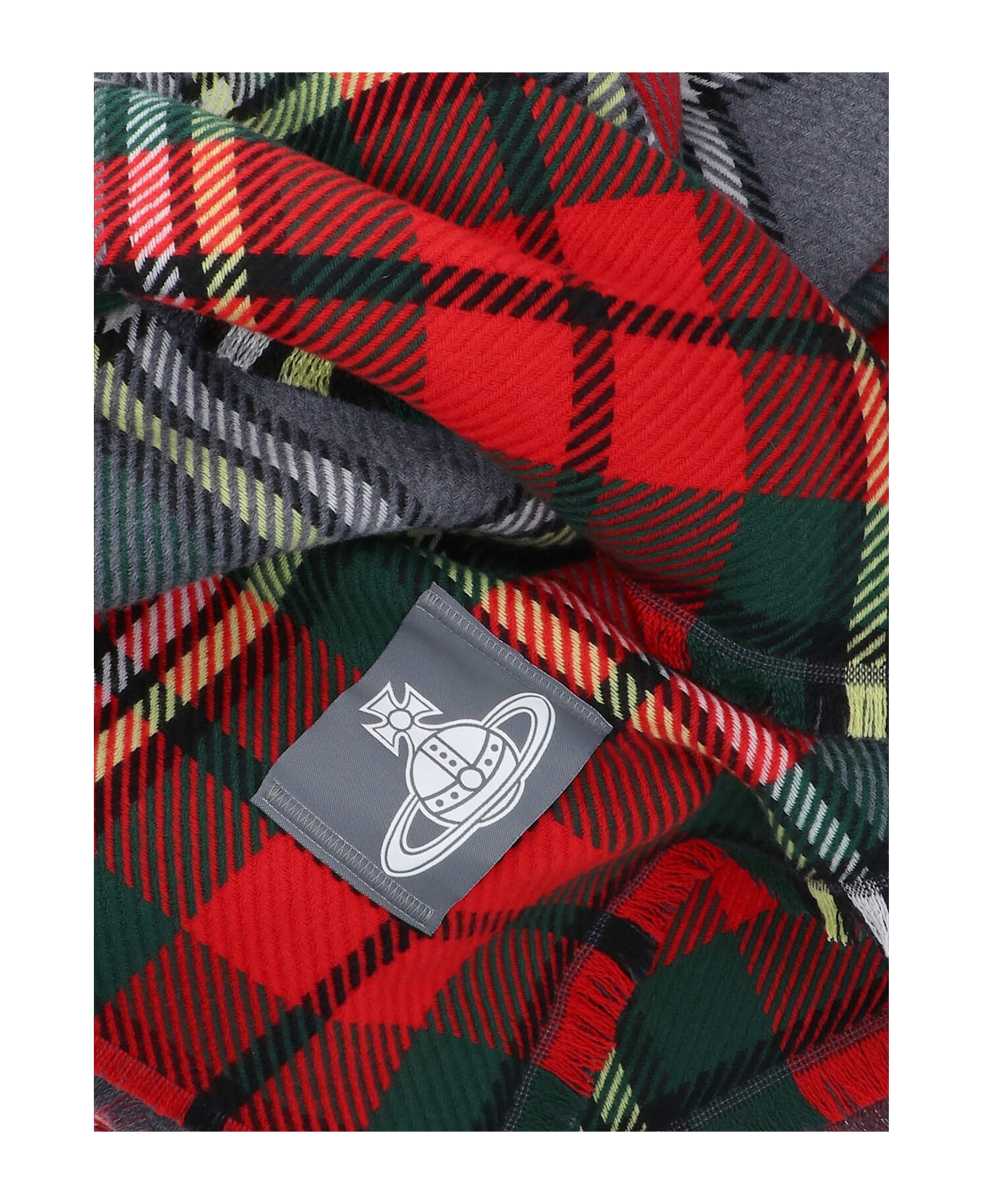 Vivienne Westwood Cape "tartan" - Red