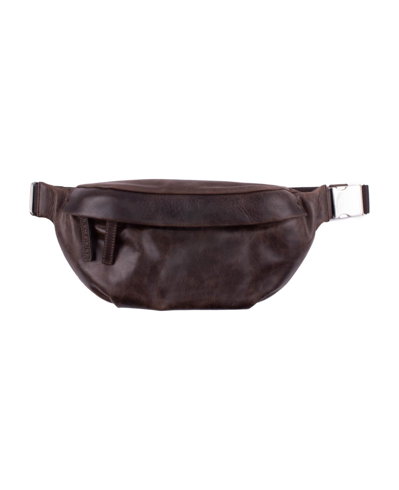 Orciani Leather Pouch - Brown ベルトバッグ