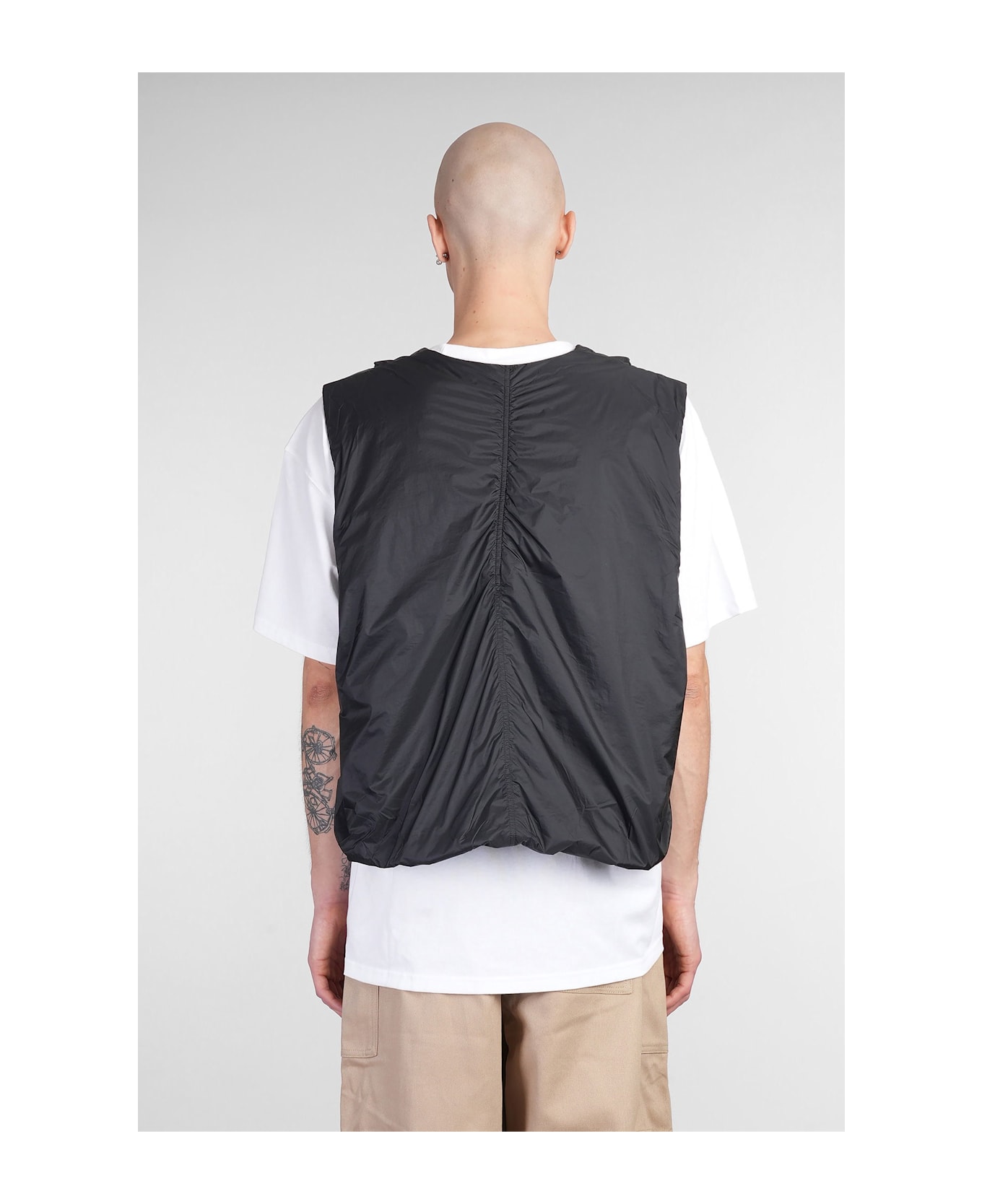 Nike Vest In Black Polyamide - black