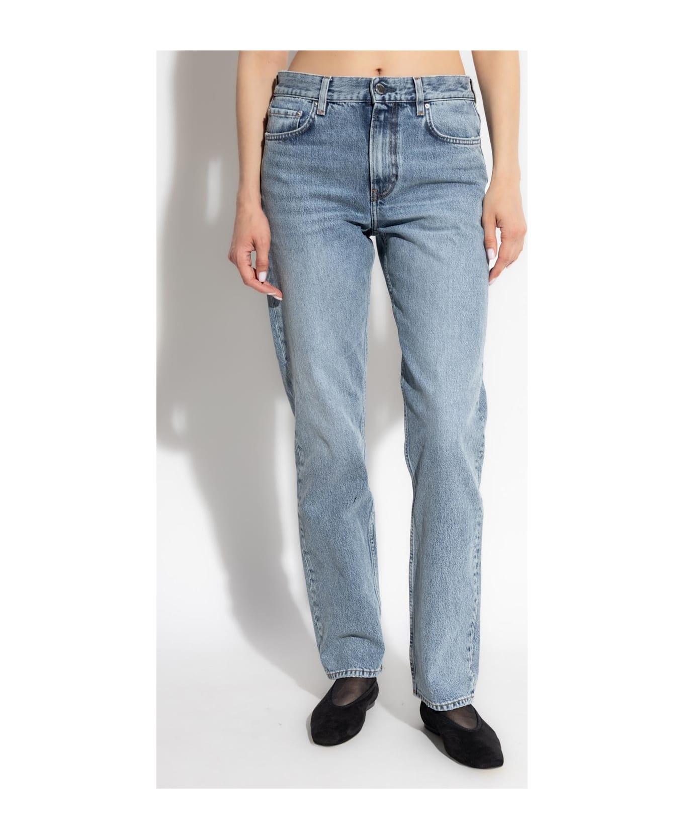 Totême Toteme High-waisted Jeans - Clear Blue