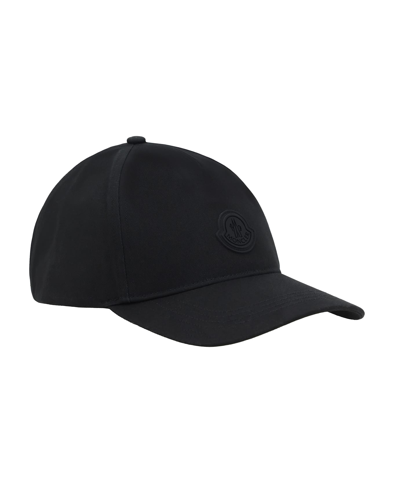 Moncler Logoed Baseball Cap - Black