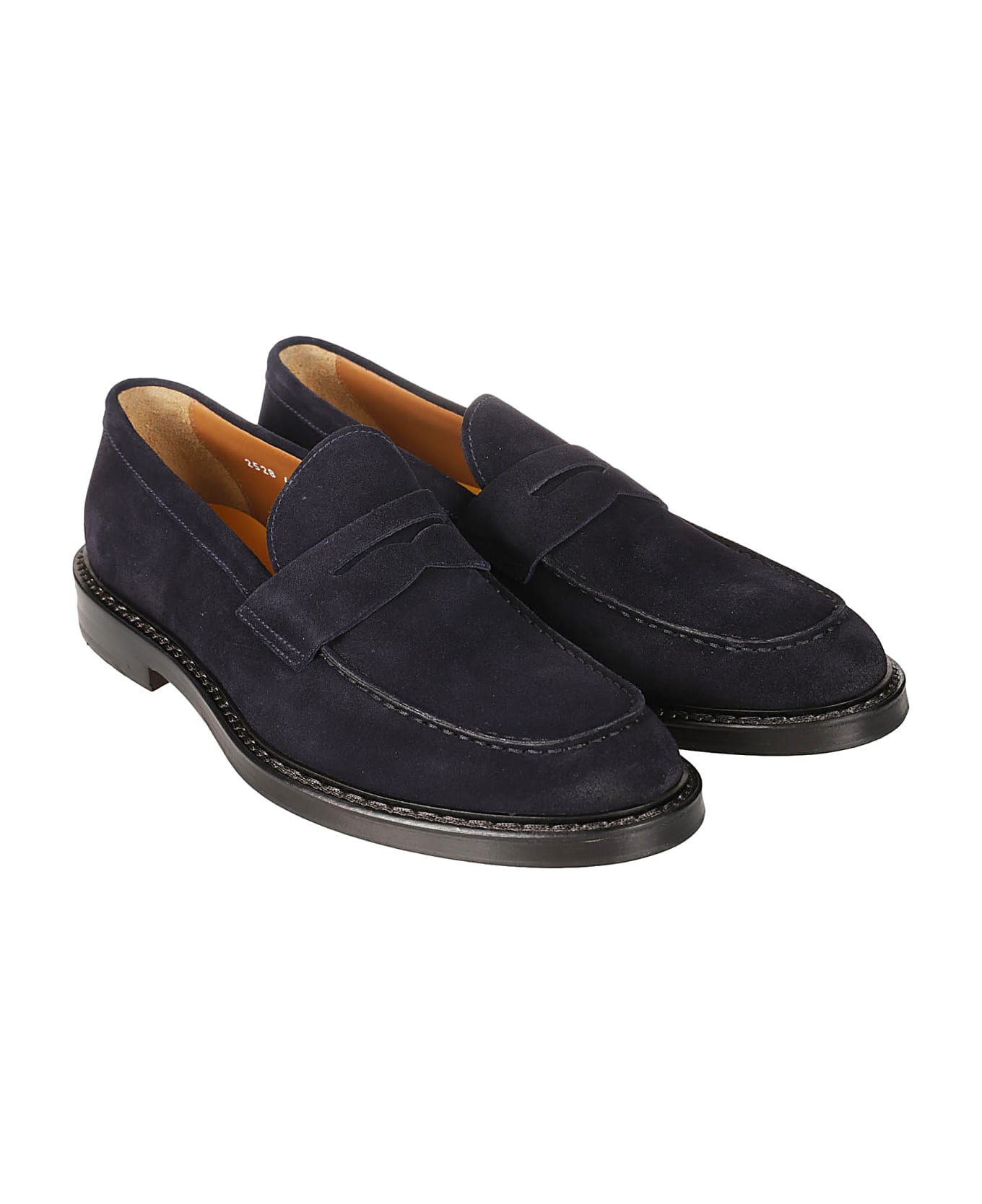 Doucal's Penny Loafers - Blu/fondo Nero