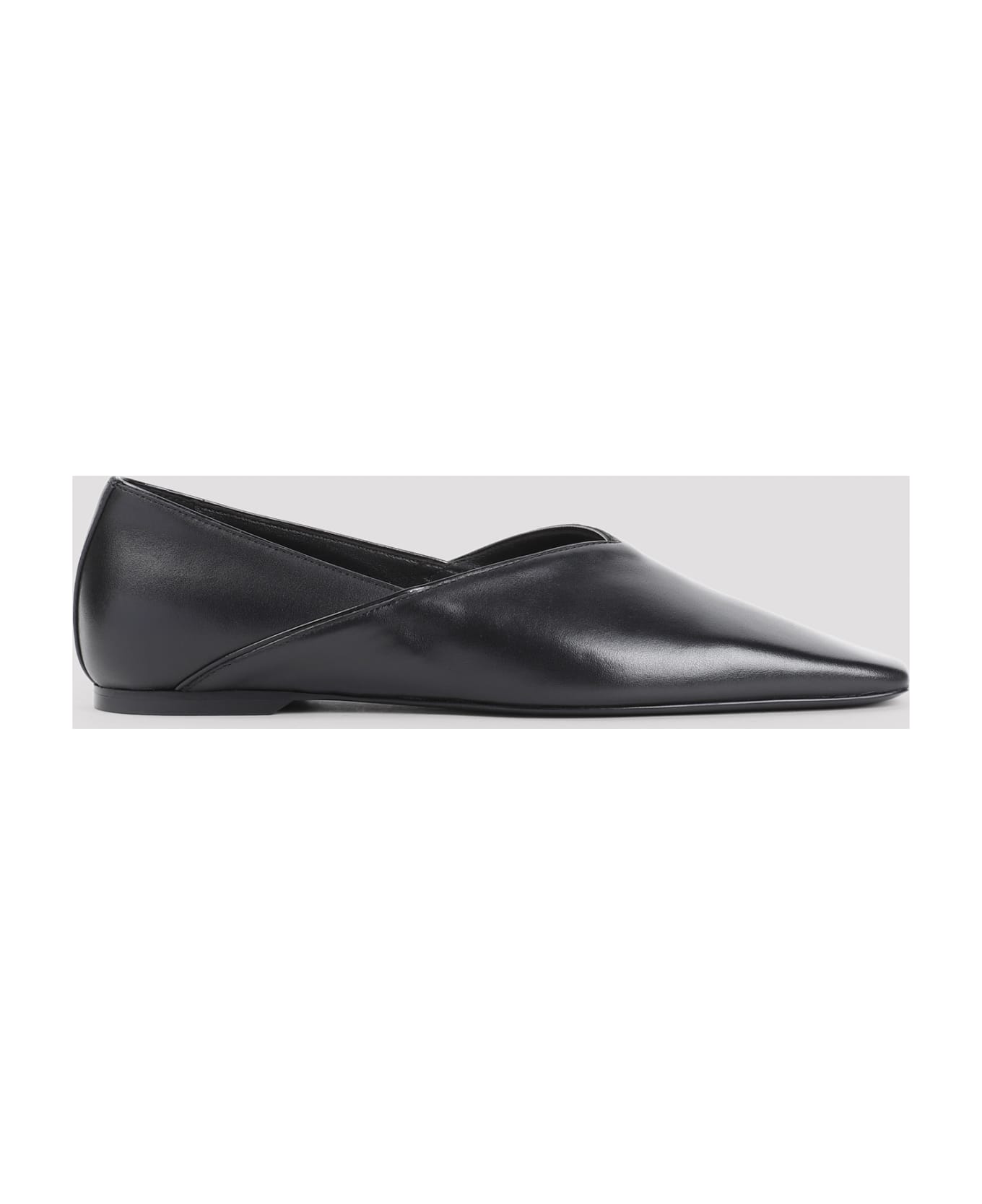 Totême The Everyday Flat Ballerinas - Black