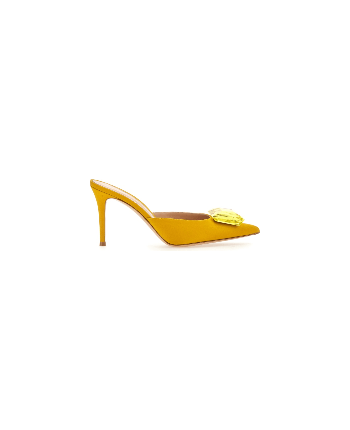 Gianvito Rossi Jaipur Mule 85 - YELLOW