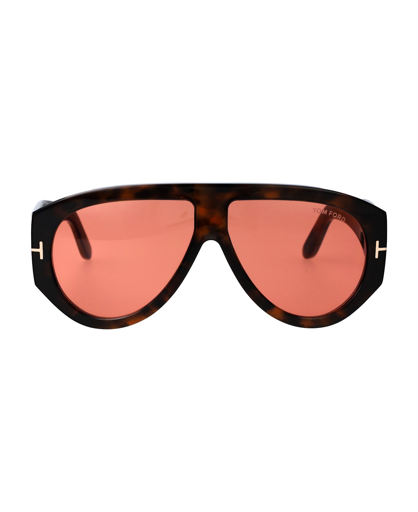 Tom Ford Eyewear Bronson Sunglasses - 52S Avana Scura  / Bordeaux