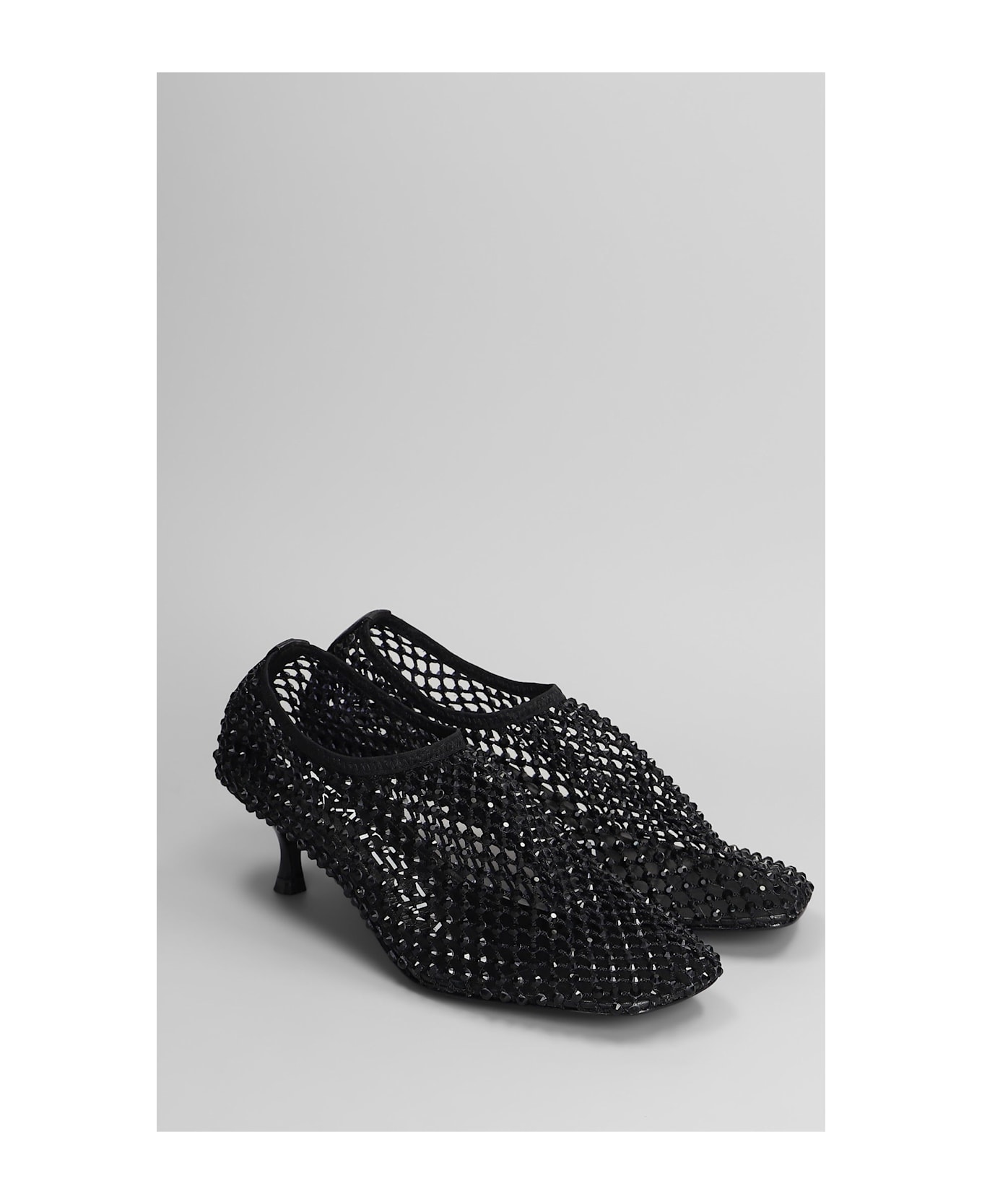 Strategia Pumps In Black Leather - black ハイヒール