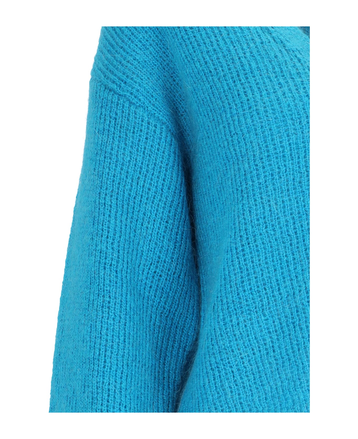 J.W. Anderson Cropped Cardigan - Aqua