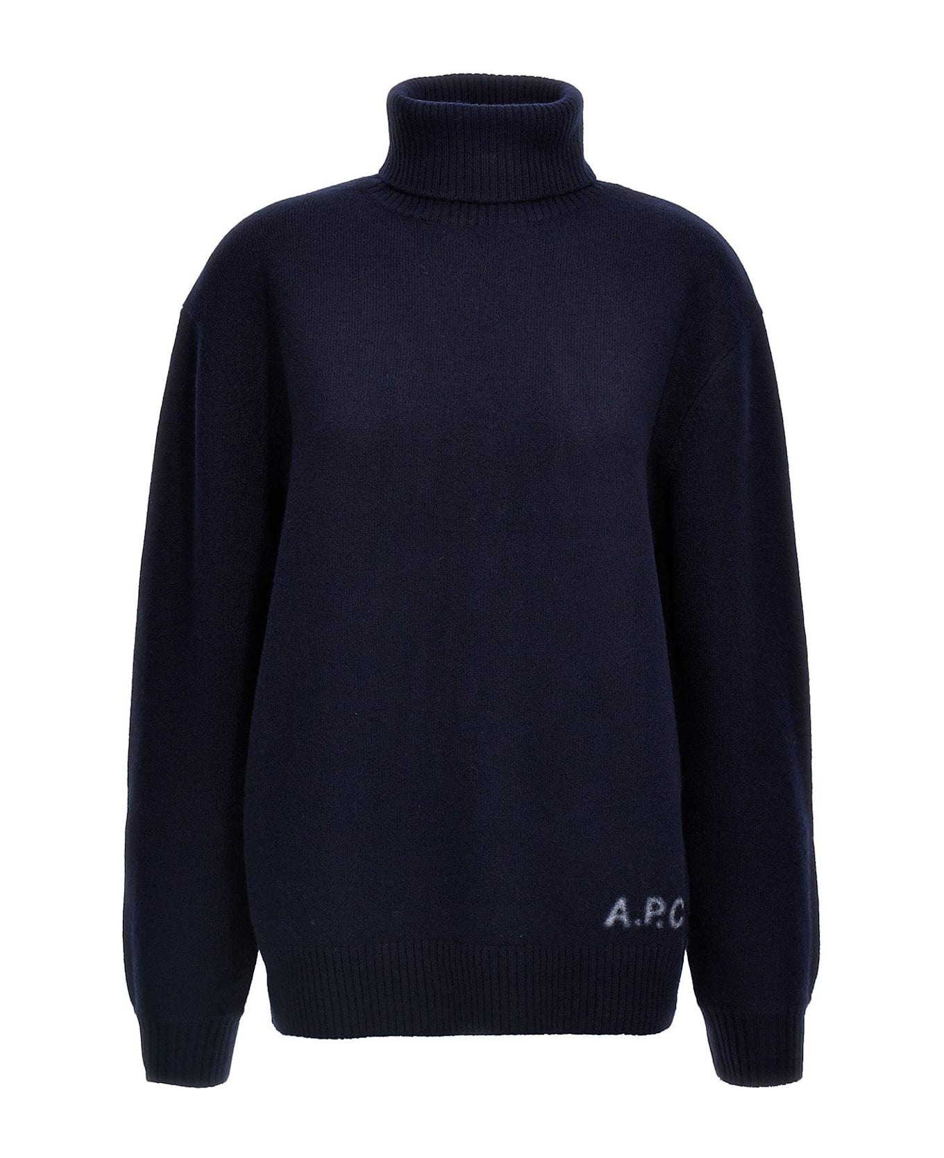 A.P.C. Turtleneck Long-sleeved Jumper A.P.C. - BLUE