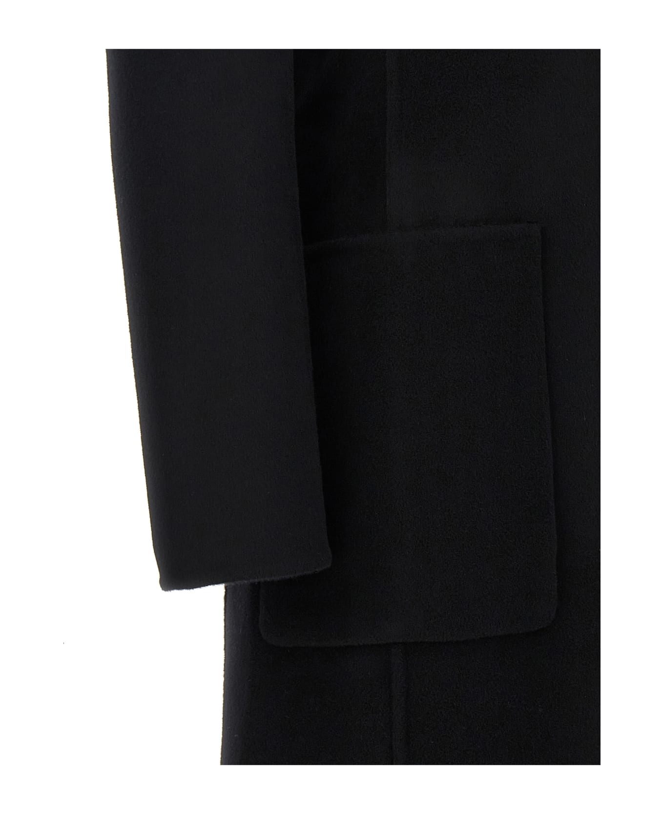 Tory Burch Single-breasted Wool Coat - Black コート