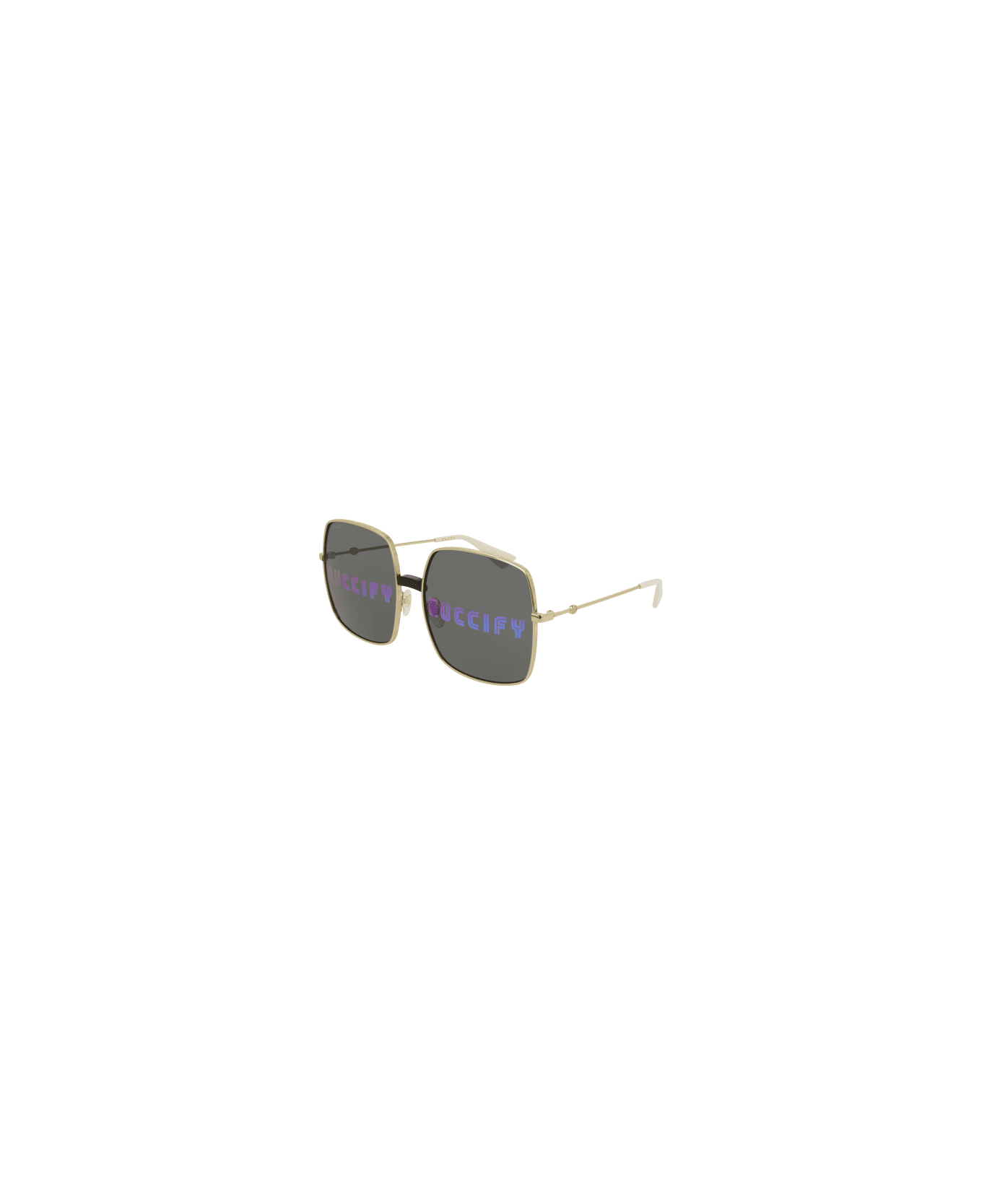Gucci Eyewear GG0414S Sunglasses - Gold Gold Multicolor