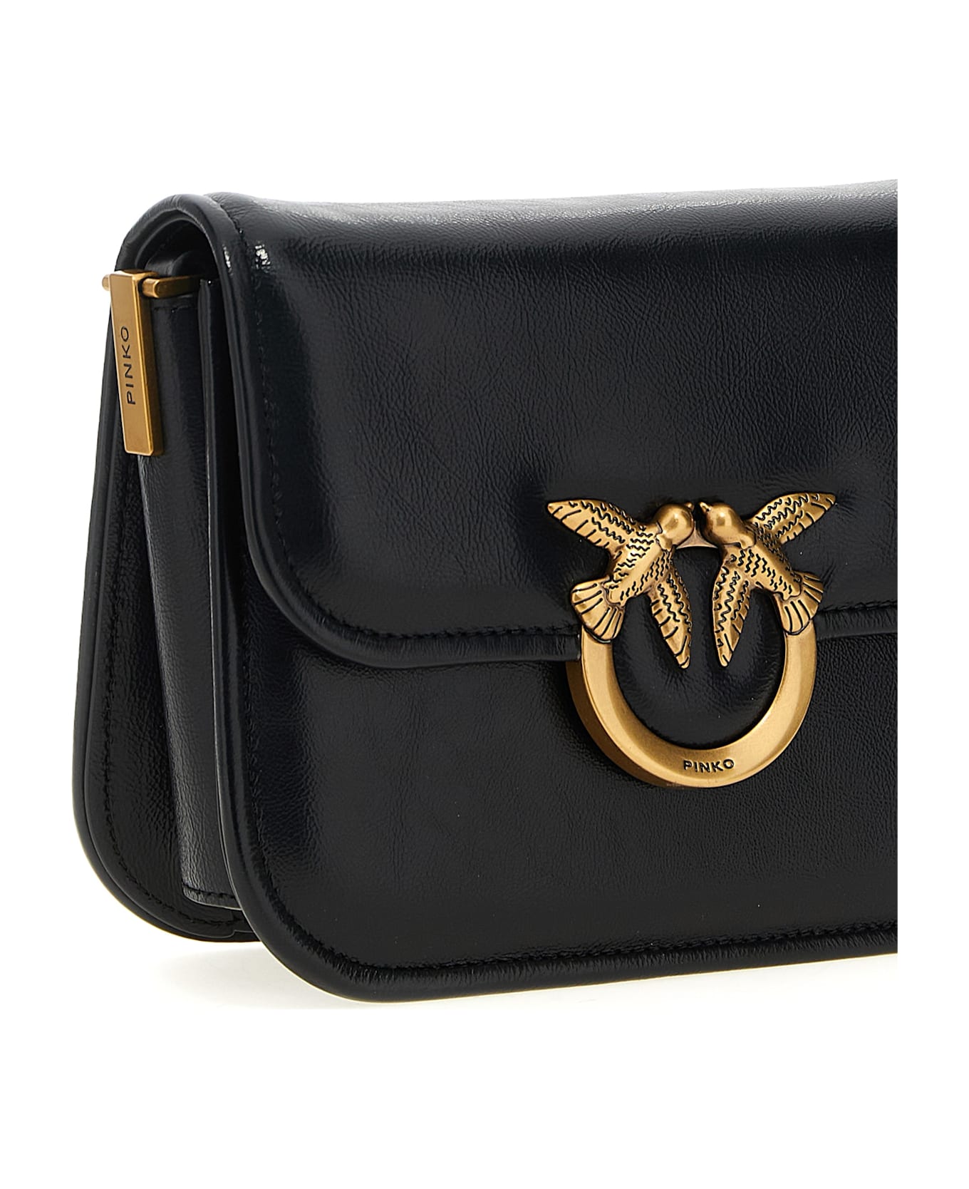 Pinko 
love Bag Box
 Shoulder Bag - Black   ショルダーバッグ