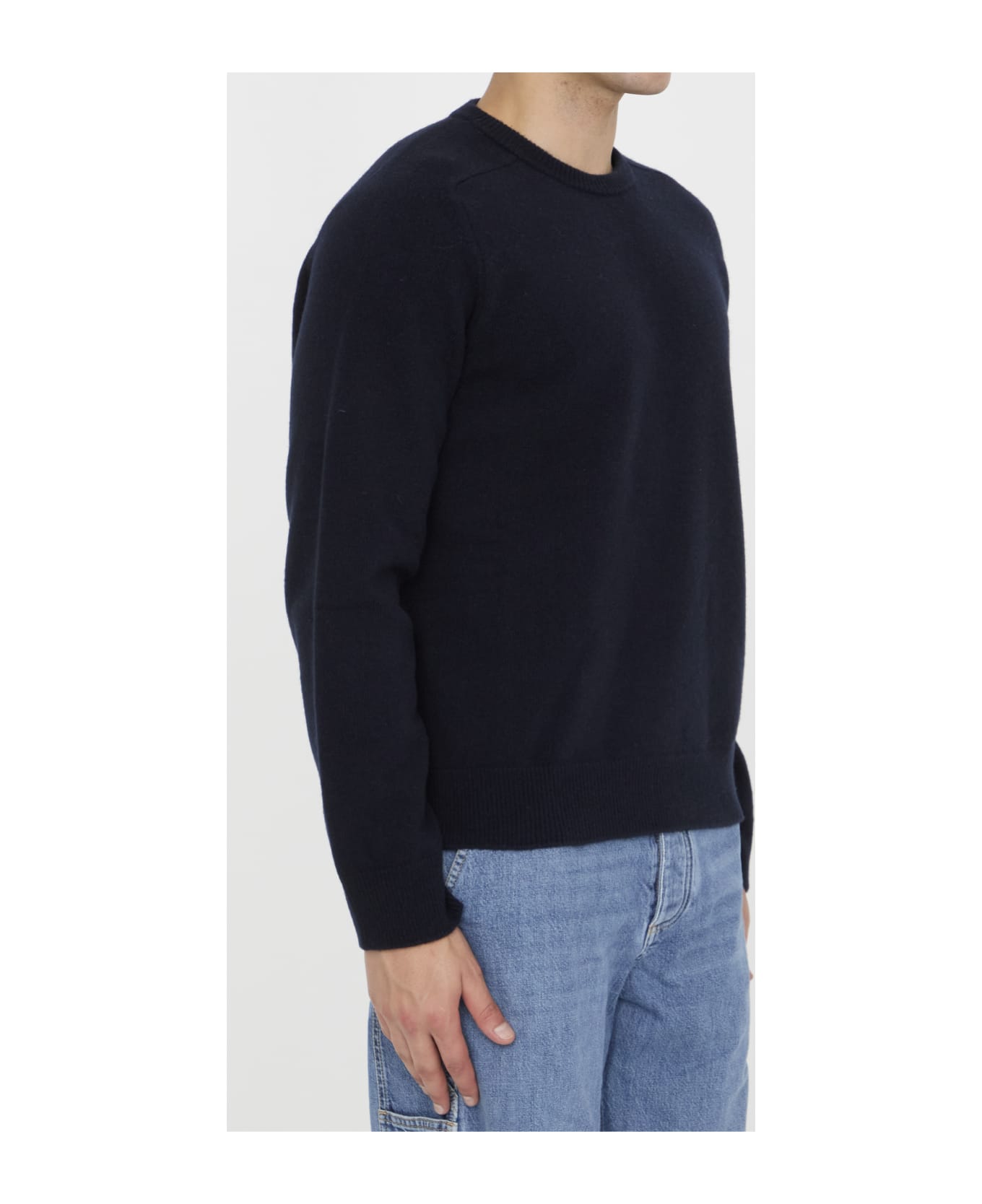 Maison Margiela Wool Jumper - BLUE