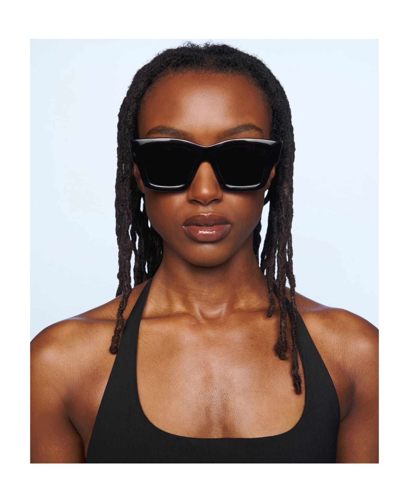 Jacquemus Les Lunettes Baci - Multi Black Sunglasses - Black
