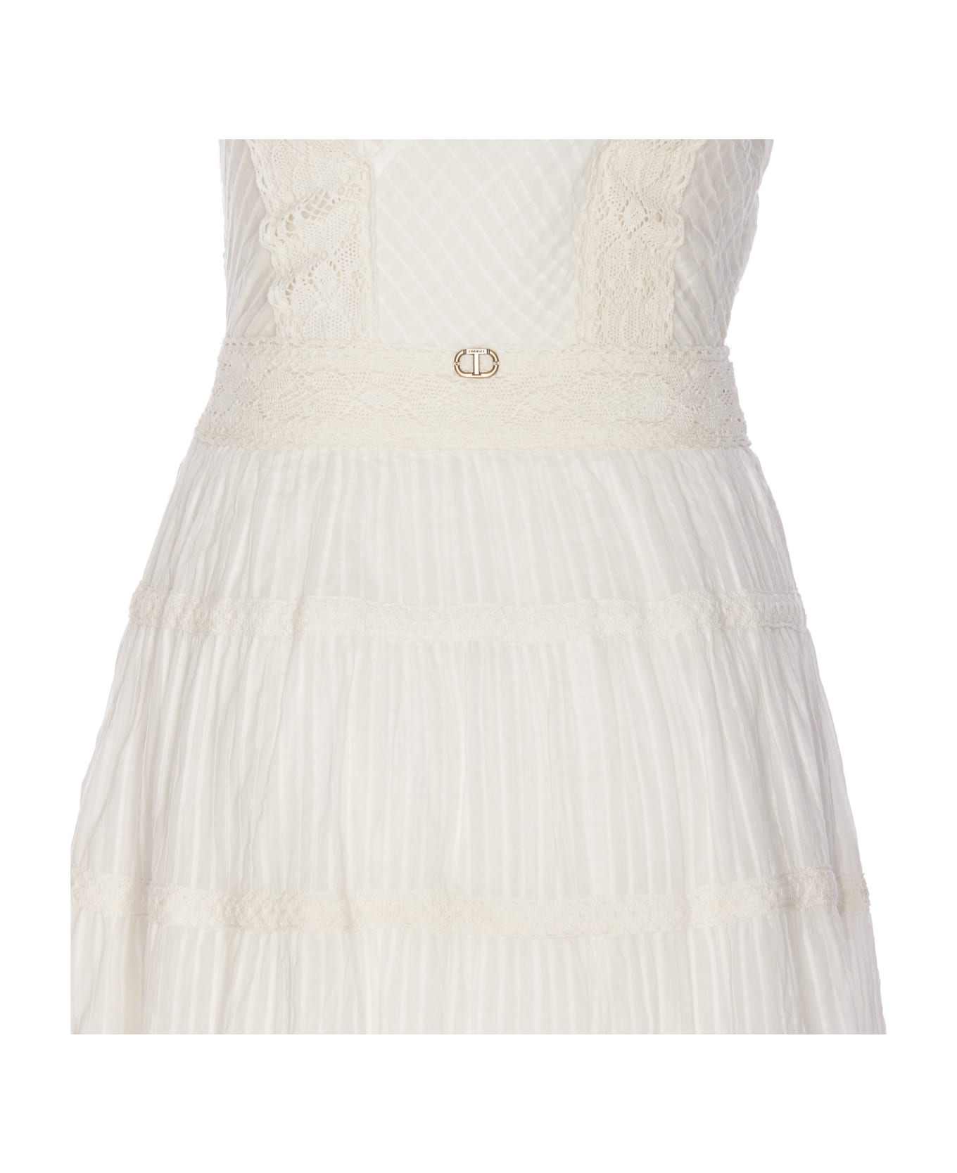 TwinSet Dress - White ワンピース＆ドレス
