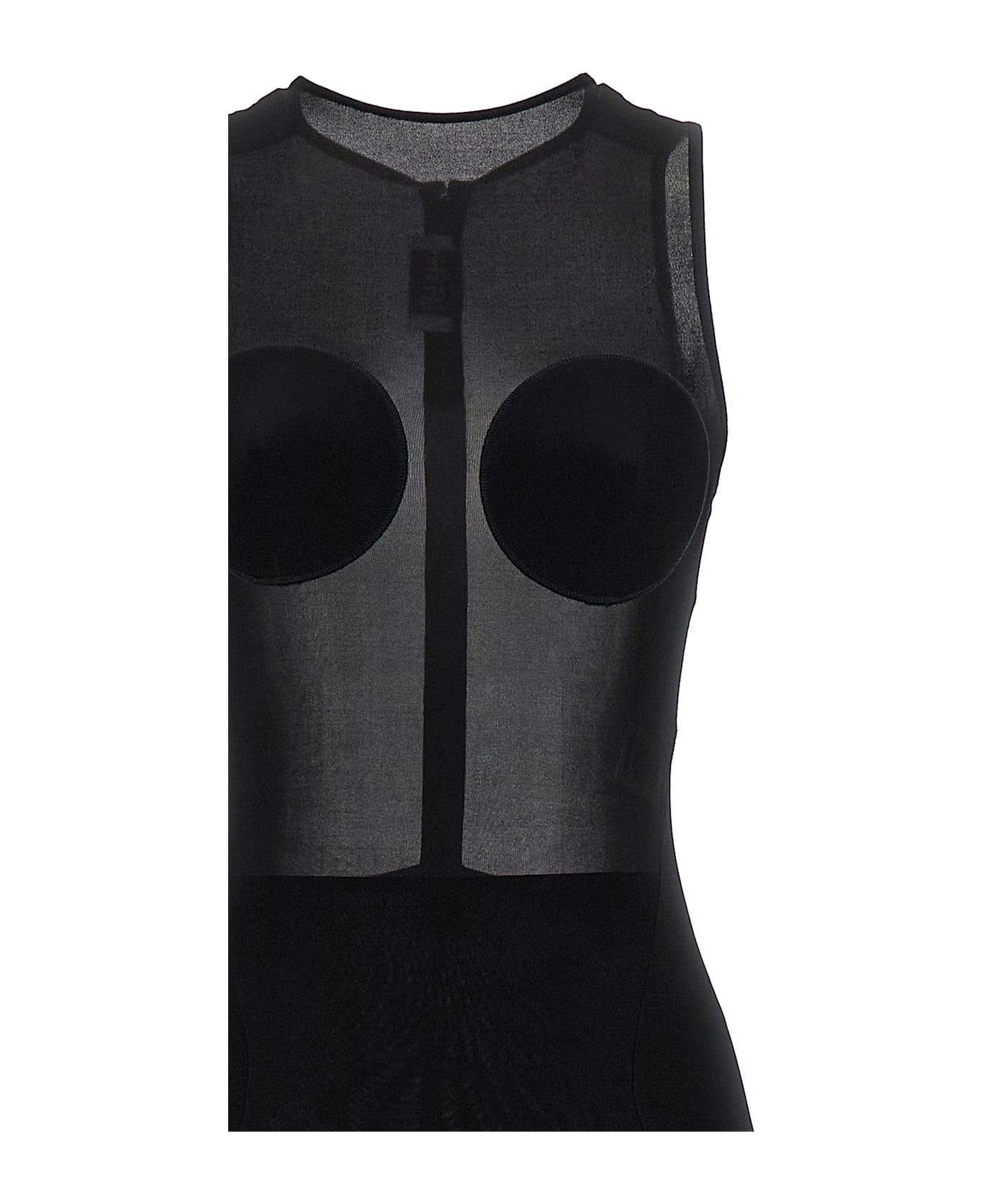 Jean Paul Gaultier 
the Black Conical
 Dress - Black  